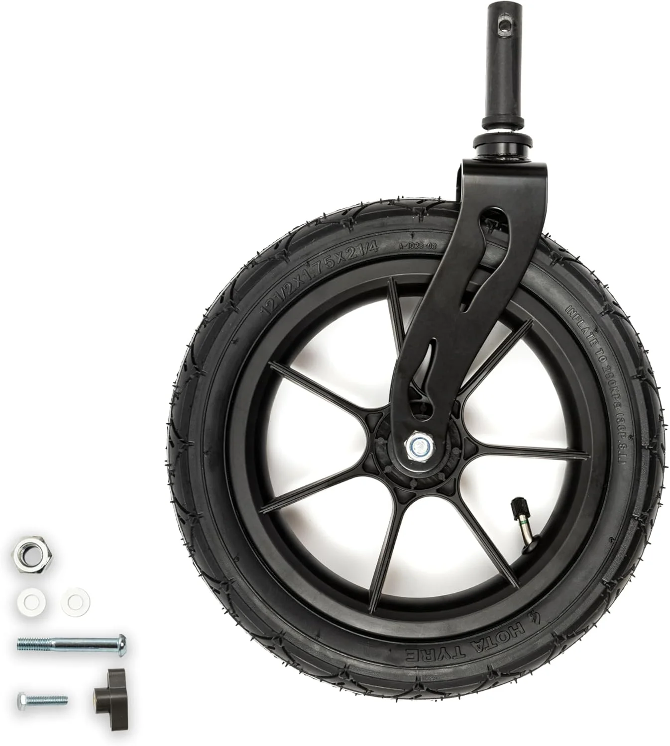 چرخ جلوی جایگزین Helavo با سیستم تعلیق برای سری واکر چرخدار H1040 چرخ جلوی جایگزین Helavo با سیستم تعلیق برای سری واکر چرخدار H1040