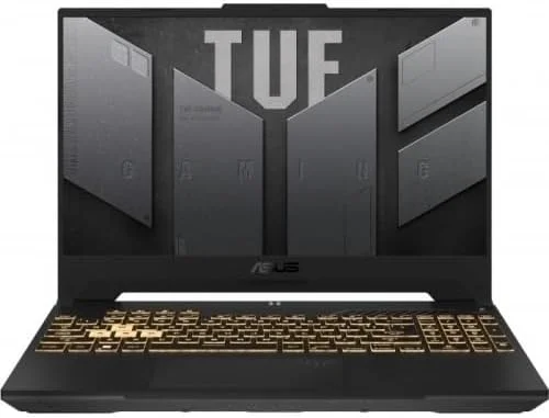 لپ تاپ گیمینگ ایسوس TUF Gaming F15، صفحه نمایش 15.6 اینچی FHD 144 هرتز، کارت گرافیک GeForce RTX 3050 4GB، پردازنده Intel Core i5-12500H، رم 16 گیگابایتی، SSD 1 ترابایتی، کیبورد RGB تک منطقه ای، Wi-Fi 6، ویندوز 11، خاکستری Jaegar