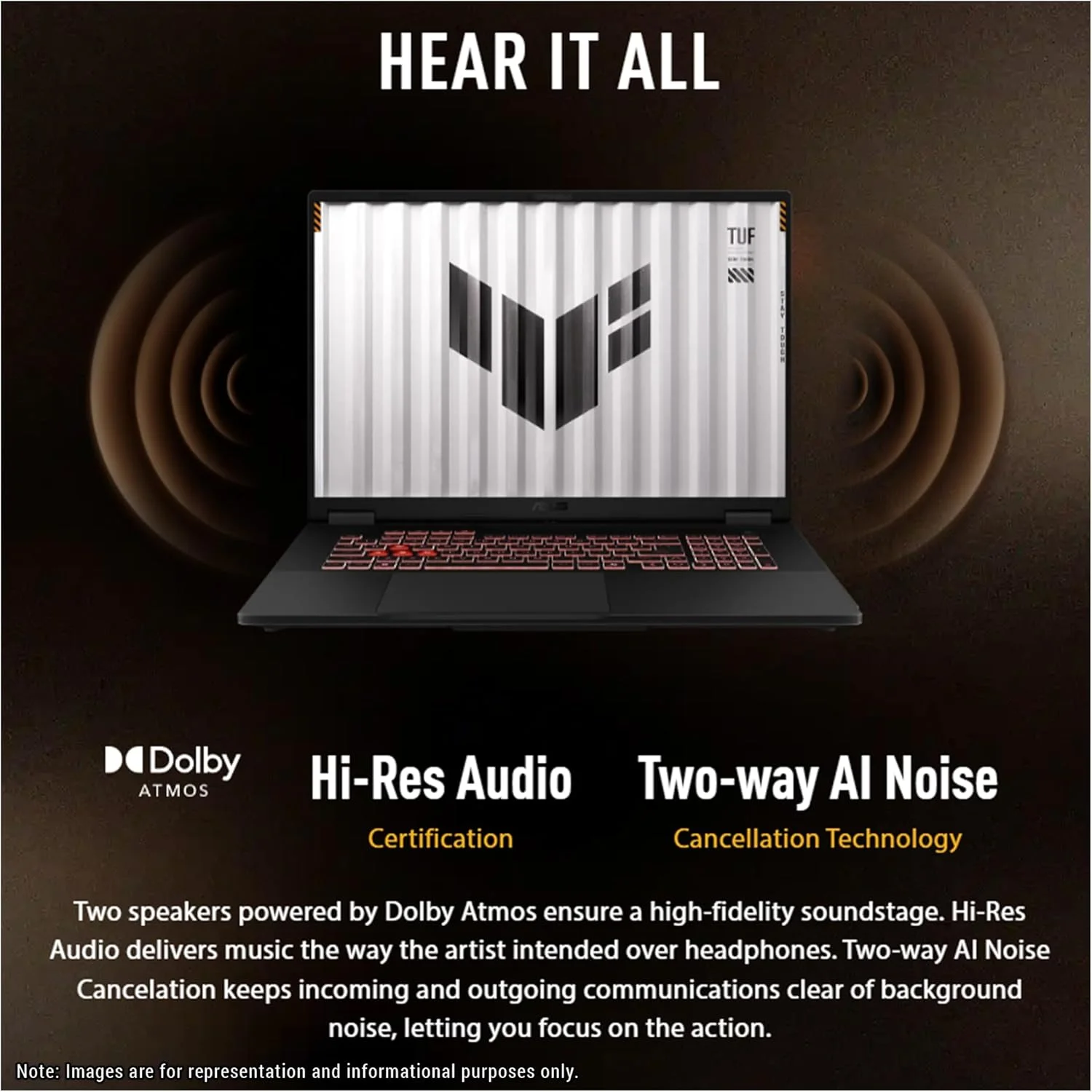 لپ تاپ گیمینگ ایسوس TUF A18، AMD Ryzen 7-260، رم 64 گیگابایتی DDR5، اس اس دی 4 ترابایتی PCle، نمایشگر 18 اینچی 2.5K (2560x1600) 240 هرتز، Nvidia G-Force RTX 5070، کیبورد چیکلت با نور پس زمینه RGB، ویندوز 11 پرو، خاکستری Jaeger