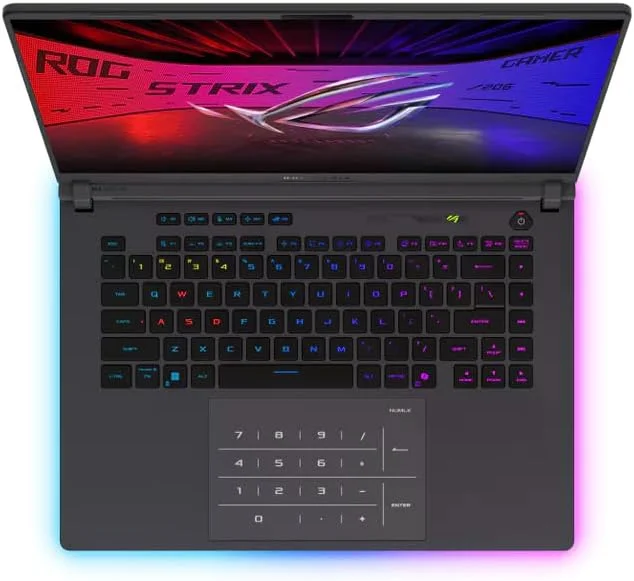 لپ تاپ گیمینگ 16 اینچی ایسوس ROG Strix، صفحه نمایش 16 اینچی WUXGA 165 هرتز، پردازنده Intel Core Ultra 9 275HX، رم 16 گیگابایتی DDR5، حافظه SSD 1 ترابایتی PCIe 4.0، کارت گرافیک NVIDIA GeForce RTX 5060 8GB GDDR7، کیبورد RGB ENG/ARB، ویندوز 11، سبز ولت لپ تاپ گیمینگ 16 اینچی ایسوس ROG Strix، صفحه نمایش 16 اینچی WUXGA 165 هرتز، پردازنده Intel Core Ultra 9 275HX، رم 16 گیگابایتی DDR5، حافظه SSD 1 ترابایتی PCIe 4.0، کارت گرافیک NVIDIA GeForce RTX 5060 8GB GDDR7، کیبورد RGB ENG/ARB، ویندوز 11، سبز ولت