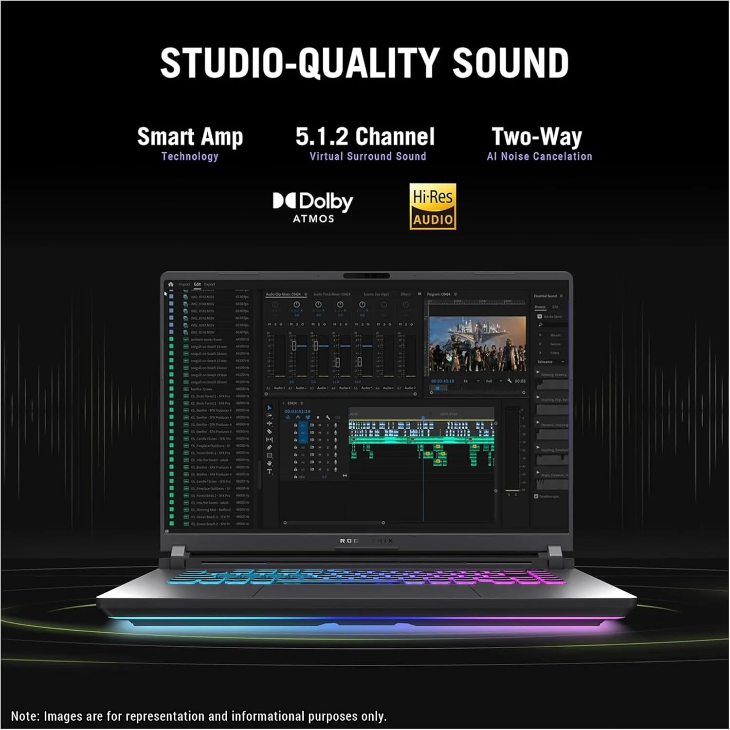لپ تاپ گیمینگ ایسوس ROG Strix G16، پردازنده Intel i7-14650HX، رم 64 گیگابایتی DDR5، حافظه SSD PCIe 4 ترابایتی، نمایشگر 16 اینچی FHD+ (1920x1200)، کارت گرافیک Nvidia G-Force RTX 5060، کیبورد RGB 4-Zone، ویندوز 11 پرو، خاکستری تیره