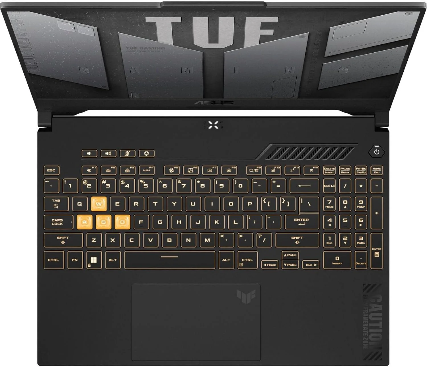 لپ تاپ گیمینگ ایسوس TUF با کارت گرافیک RTX 4070 MUX 140W - پردازنده i7-13620H - صفحه نمایش 15.6 اینچی FHD IPS با پوشش 100% sRGB - کیبورد با نور پس زمینه RGB - رم 64 گیگابایتی - حافظه SSD PCIe 4 ترابایتی - G-SYNC - وب کم - پد موس - 2024