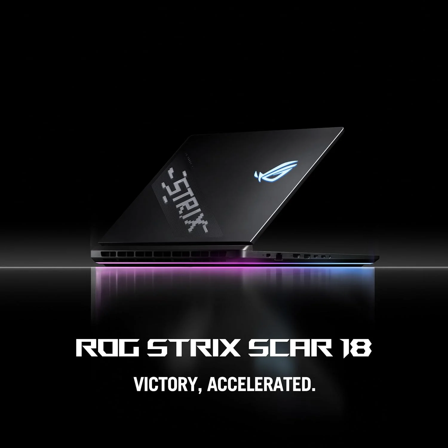 لپ تاپ گیمینگ ROG Strix SCAR 18 G835LX-SA047W با پردازنده CORE ULTRA 9، رم 64 گیگابایت، 2 ترابایت SSD PCIE G4 (عملکرد بالا) + 2 ترابایت SSD PCIE G4 (عملکرد بالا)، کارت گرافیک NVIDIA RTX5090 با 24 گیگابایت GDDR7، ویندوز 11 هوم، صفحه نمایش 18 اینچی، کیبورد انگلیسی-عربی، رنگ مشکی