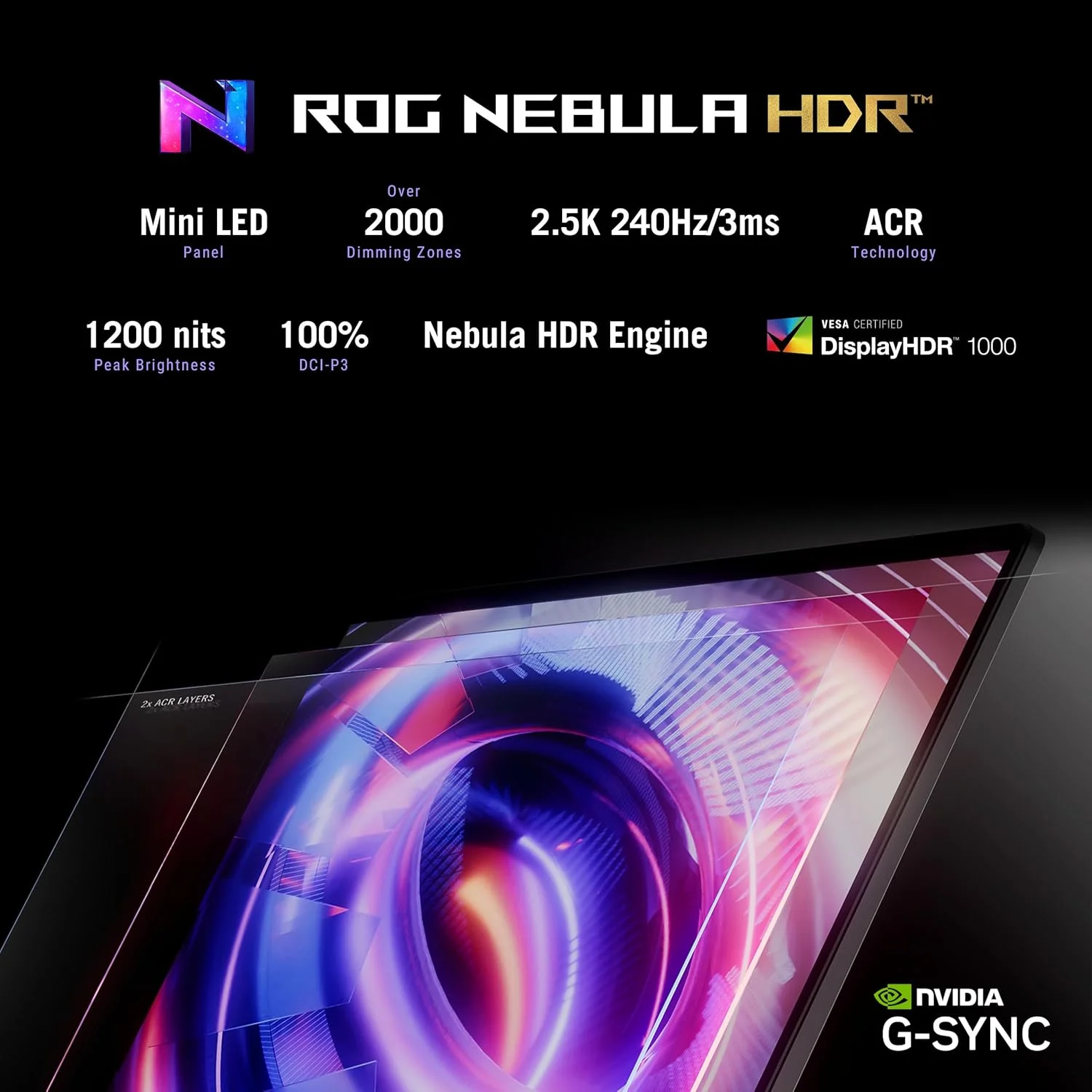 لپ تاپ گیمینگ ROG Strix SCAR 18 G835LX-SA047W با پردازنده CORE ULTRA 9، رم 64 گیگابایت، 2 ترابایت SSD PCIE G4 (عملکرد بالا) + 2 ترابایت SSD PCIE G4 (عملکرد بالا)، کارت گرافیک NVIDIA RTX5090 با 24 گیگابایت GDDR7، ویندوز 11 هوم، صفحه نمایش 18 اینچی، کیبورد انگلیسی-عربی، رنگ مشکی