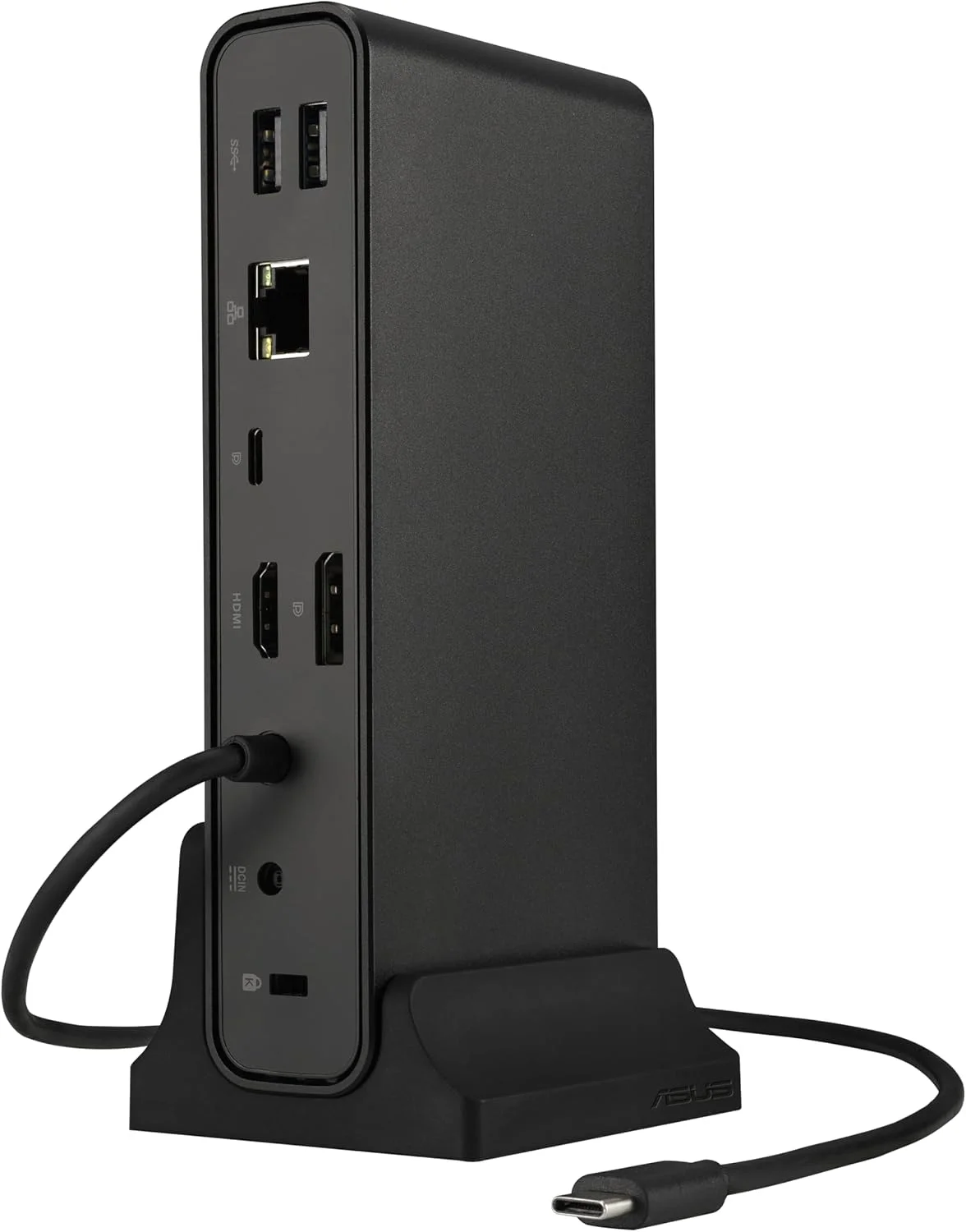 ایستگاه اتصال ایسوس DC300 - برای ماوس، کیبورد، مانیتور، نوت بوک - قابلیت شارژ - کارت خوان حافظه - SD - 150 وات - USB Type C - پشتیبانی از 3 نمایشگر - 4K - 3840 x 2160 - 6 پورت USB - 3 عدد
