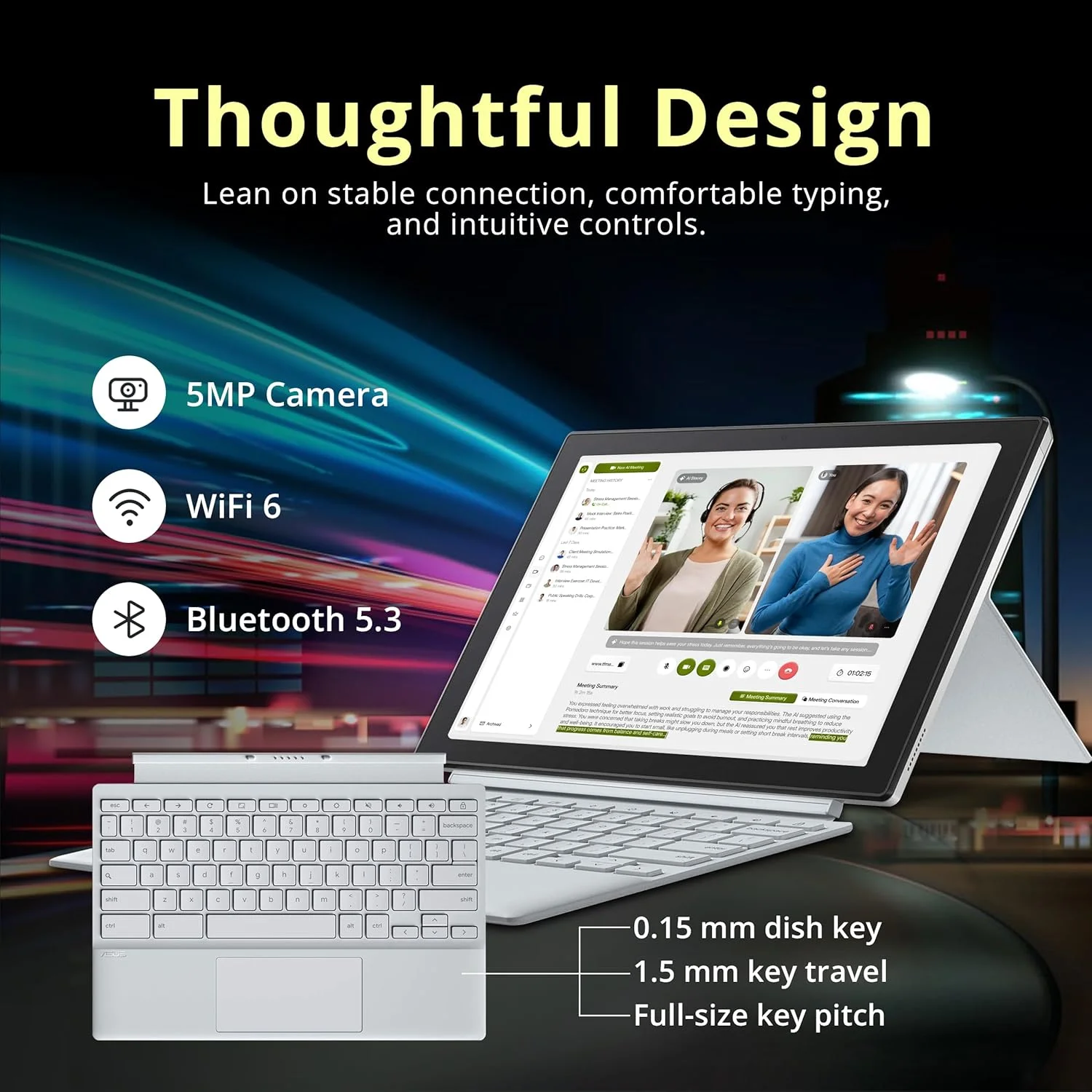 لپ تاپ کروم بوک 14 اینچی ASUS، پردازنده Intel M3-8100Y، رم 8 گیگابایتی، SSD 64 گیگابایتی، گرافیک Intel HD، کیبورد با نور پس زمینه، وب کم HD، سیستم عامل Chrome، نقره ای، کارت USB Hotface 128 گیگابایتی لپ تاپ کروم بوک 14 اینچی ASUS، پردازنده Intel M3-8100Y، رم 8 گیگابایتی، SSD 64 گیگابایتی، گرافیک Intel HD، کیبورد با نور پس زمینه، وب کم HD، سیستم عامل Chrome، نقره ای، کارت USB Hotface 128 گیگابایتی