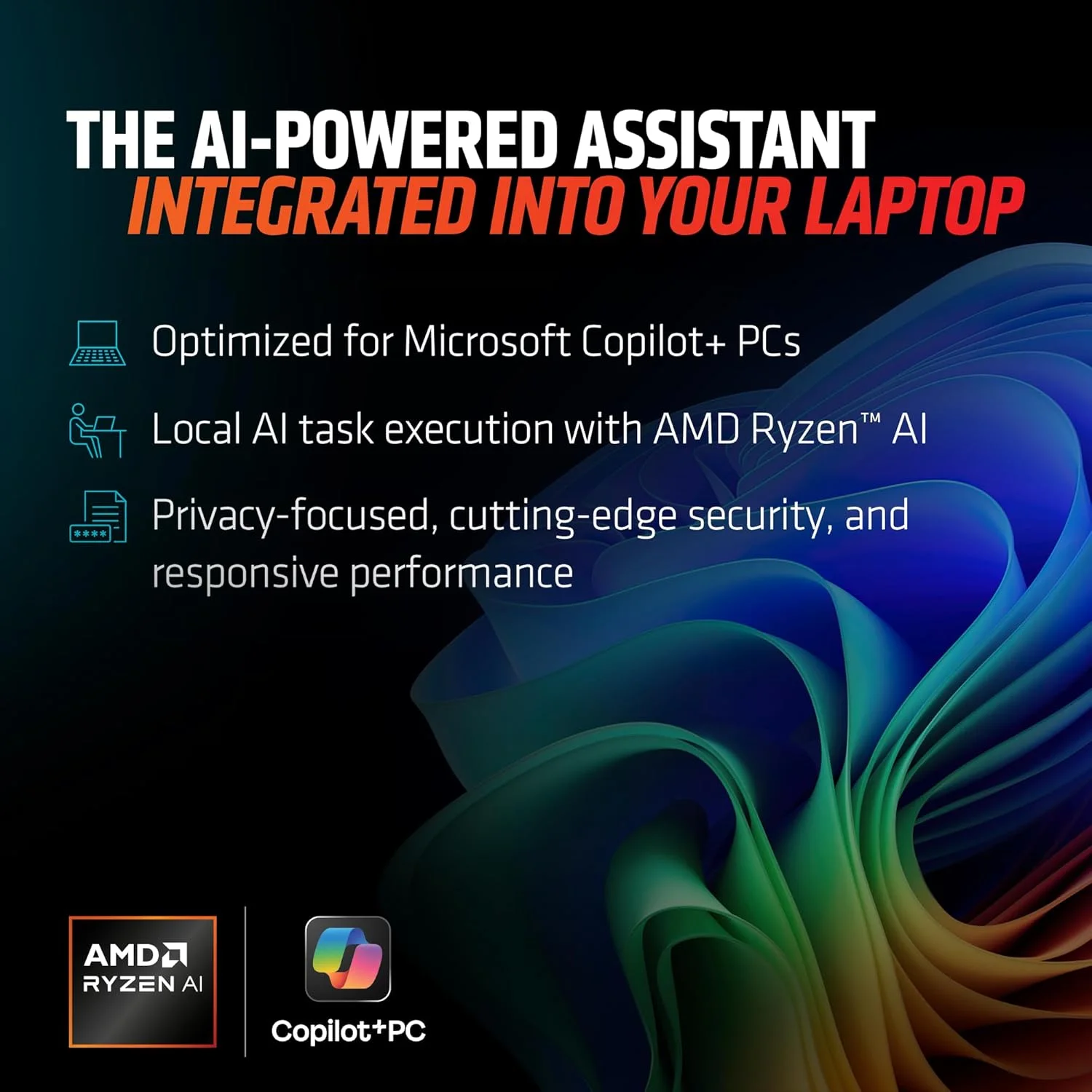 لپ تاپ باریک ASUS Vivobook S 14 OLED، پردازنده AMD Ryzen AI 9 365 (10 هسته)، 24 گیگابایت رم، 1 ترابایت SSD، صفحه کلید RGB قابل تنظیم، نقره ای خنک، M5406WA-AH94