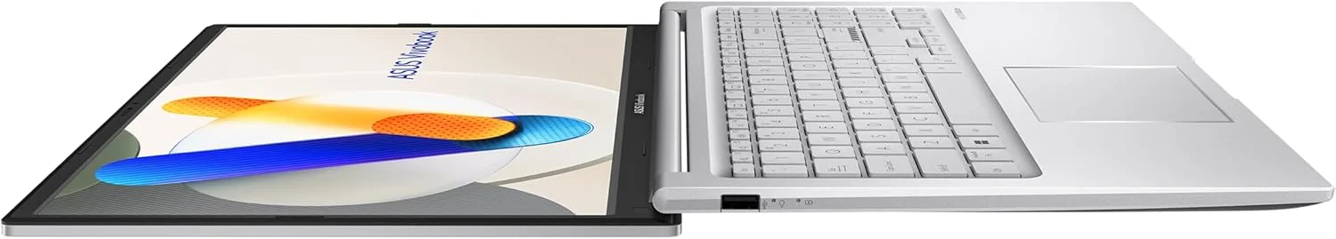 لپ تاپ ایسوس ویووبوک 15 مدل 15.6 اینچی FHD، پردازنده نسل 12 اینتل Core i7-1255U، رم 16 گیگابایت DDR4، حافظه SSD 1 ترابایت NVMe، گرافیک Intel Iris Xe، نقره ای خنک، ویندوز 11 پرو، کیبورد انگلیسی [X1504ZA-NJ247]