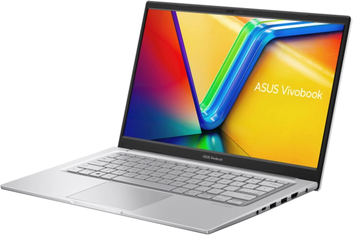 لپ تاپ ASUS Vivobook 14 X1404Z با صفحه نمایش 14 اینچی HD، پردازنده Core i3-1215U، رم 8 گیگابایتی DDR4، حافظه SSD 512 گیگابایتی، گرافیک Intel UHD، صفحه کلید Chiclet با نور پس زمینه، ویندوز 11 انگلیسی