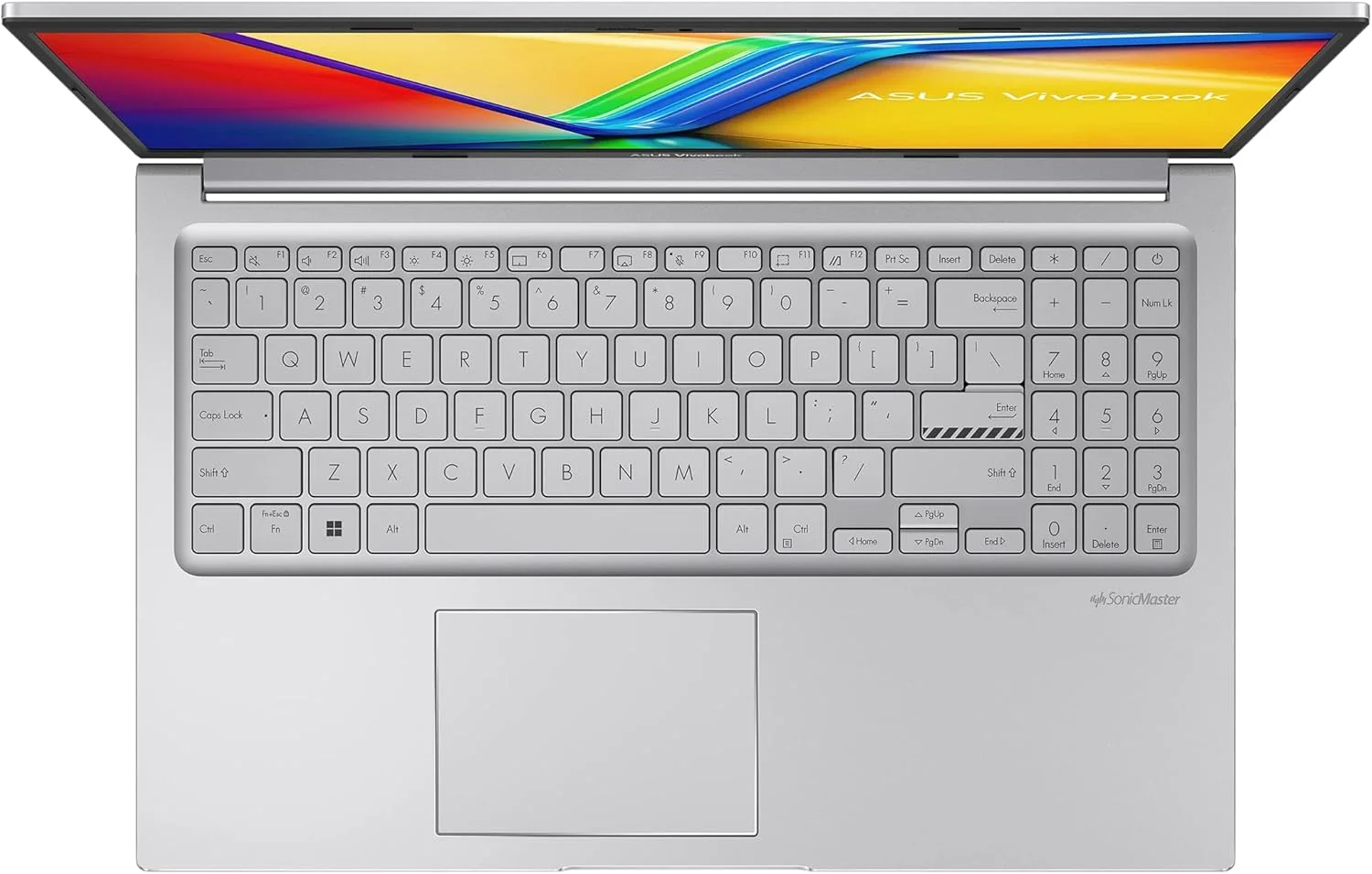 لپ تاپ ایسوس Vivobook X1504ZA-NJ303W / 15.6 اینچ FHD / پردازنده Intel Core i5 1235U / 8 گیگابایت رم DDR4 / 512 گیگابایت SSD ویندوز 11 کیبورد عربی-انگلیسی (ارتقا یافته) 1 سال گارانتی فروشنده