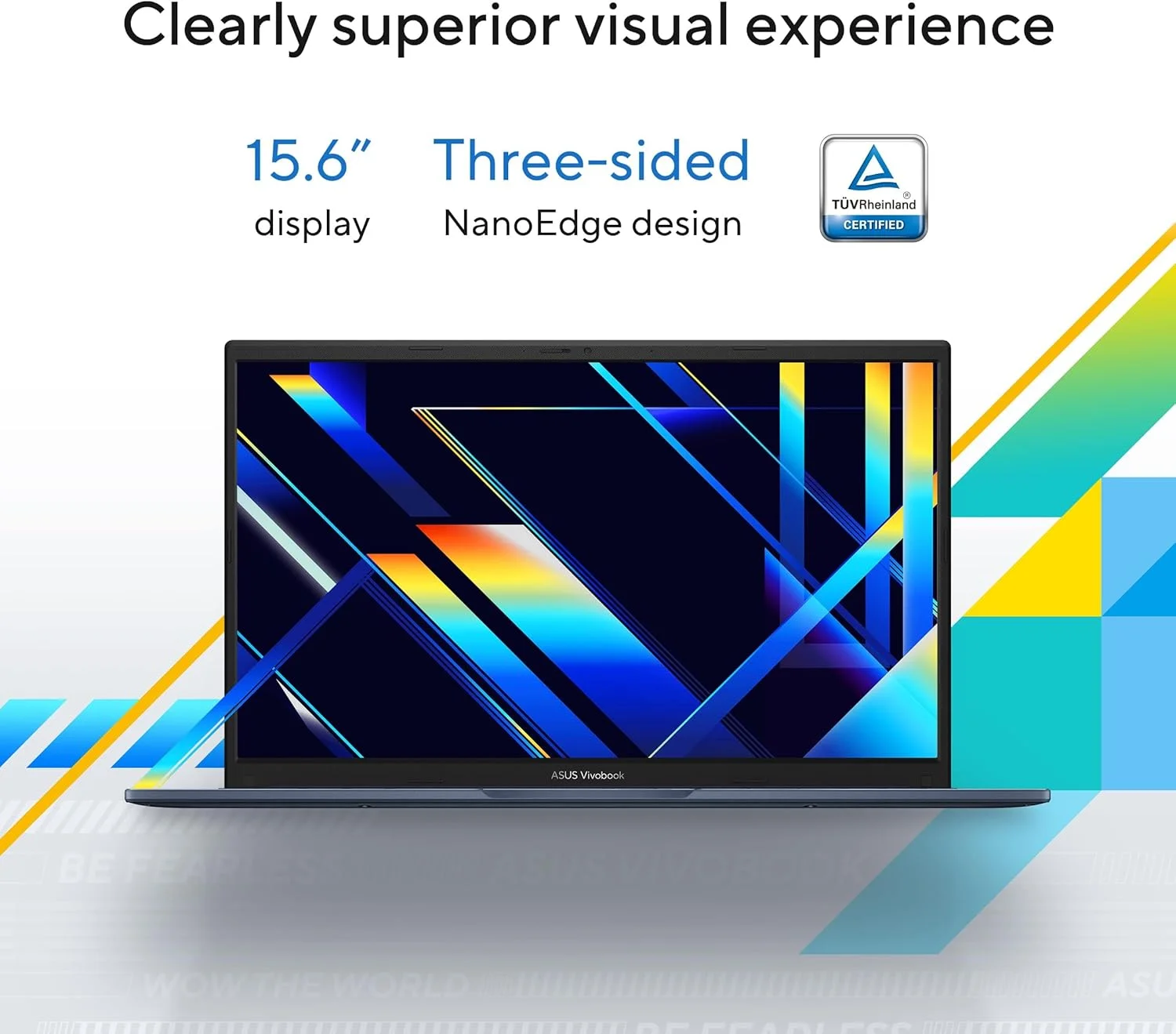 لپ تاپ ایسوس Vivobook X1504ZA-NJ303W / 15.6 اینچ FHD / پردازنده Intel Core i5 1235U / 8 گیگابایت رم DDR4 / 512 گیگابایت SSD ویندوز 11 کیبورد عربی-انگلیسی (ارتقا یافته) 1 سال گارانتی فروشنده