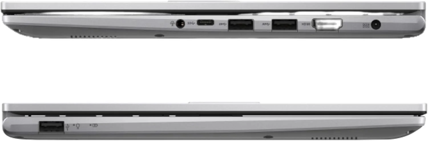 لپ تاپ ASUS Vivobook 14 X1404Z با صفحه نمایش 14 اینچی HD، پردازنده Core i3-1215U، رم 8 گیگابایتی DDR4، حافظه SSD 512 گیگابایتی، گرافیک Intel UHD، صفحه کلید Chiclet با نور پس زمینه، ویندوز 11 انگلیسی