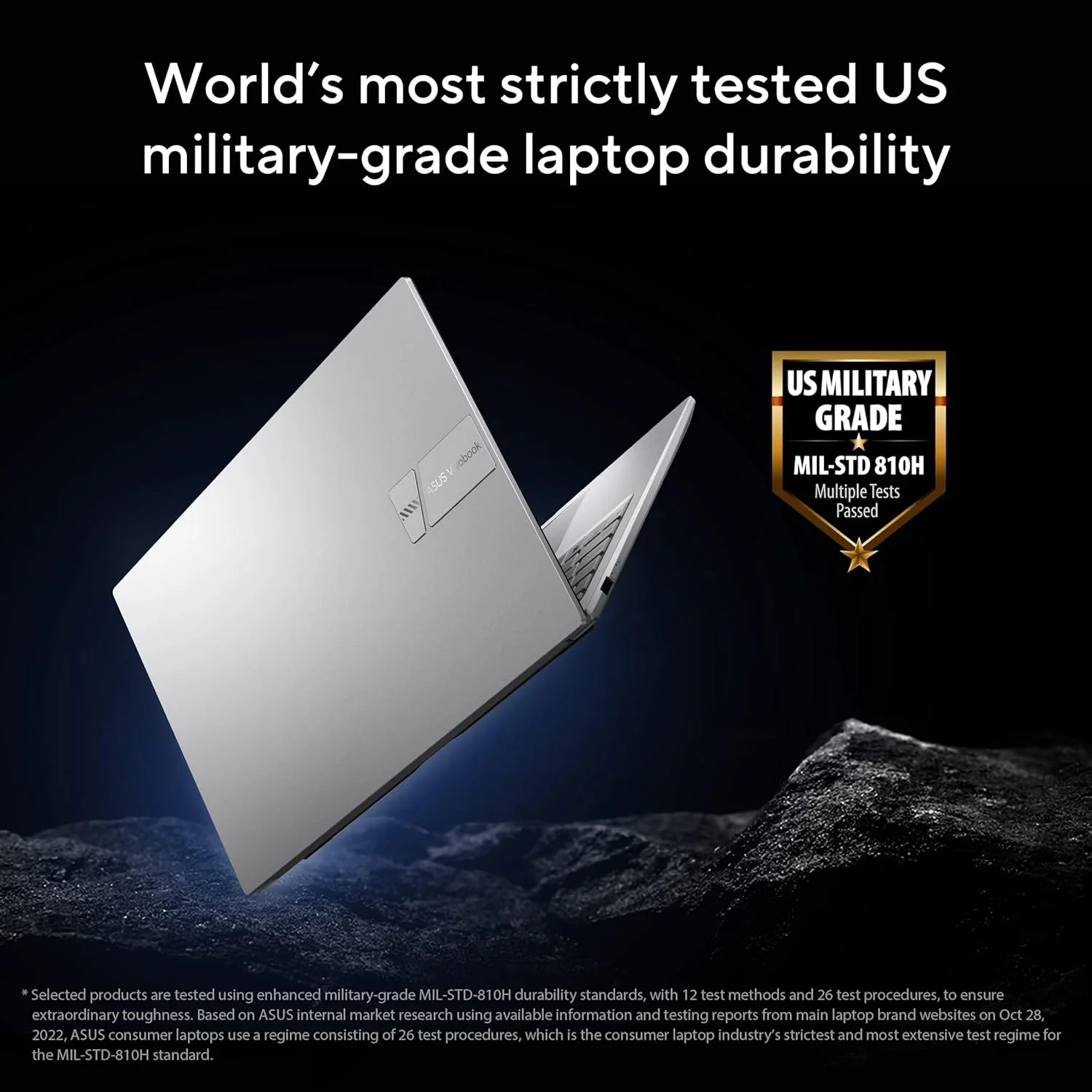 لپ تاپ ایسوس Vivobook X1504ZA-NJ303W / 15.6 اینچ FHD / پردازنده Intel Core i5 1235U / 8 گیگابایت رم DDR4 / 512 گیگابایت SSD ویندوز 11 کیبورد عربی-انگلیسی (ارتقا یافته) 1 سال گارانتی فروشنده