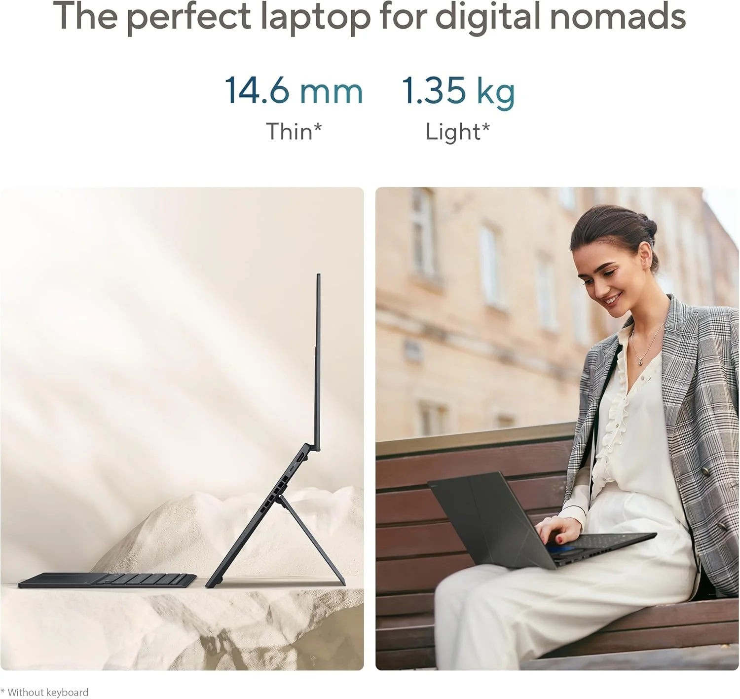 لپ تاپ لمسی ASUS Zenbook Duo UX8406CA-OLED7 / پردازنده Intel Ultra 7-255H / رم 32 گیگابایت / حافظه SSD 1 ترابایت / صفحه نمایش 14 اینچ 3K (2880x1800) 120Hz OLED / ویندوز 11 هوم، کیبورد انگلیسی/عربی - خاکستری بازالت
