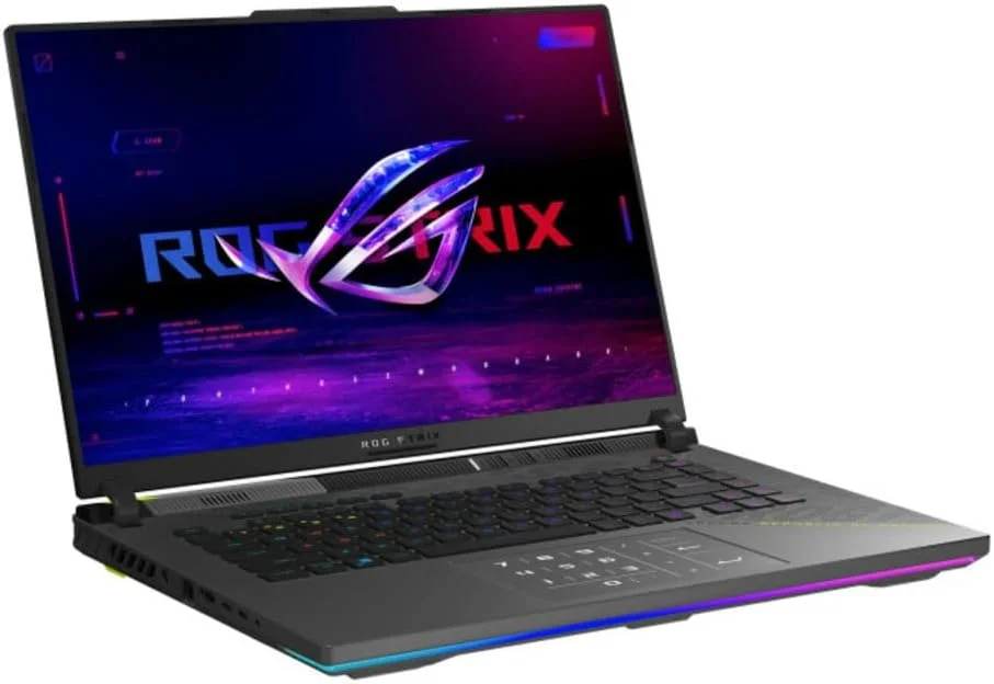ایسوس ROG STRIX G16 G614PR، 16 اینچ 2.5K WUXGA، AMD Ryzen 9 8940HX، رم 16 گیگابایت DDR5، NVIDIA GeForce RTX 5070 Ti 12GB GDDR7، 1 ترابایت SSD، ویندوز 11 هوم، Wi-Fi 6E، BT 5.3، کیبورد با نور پس زمینه RGB