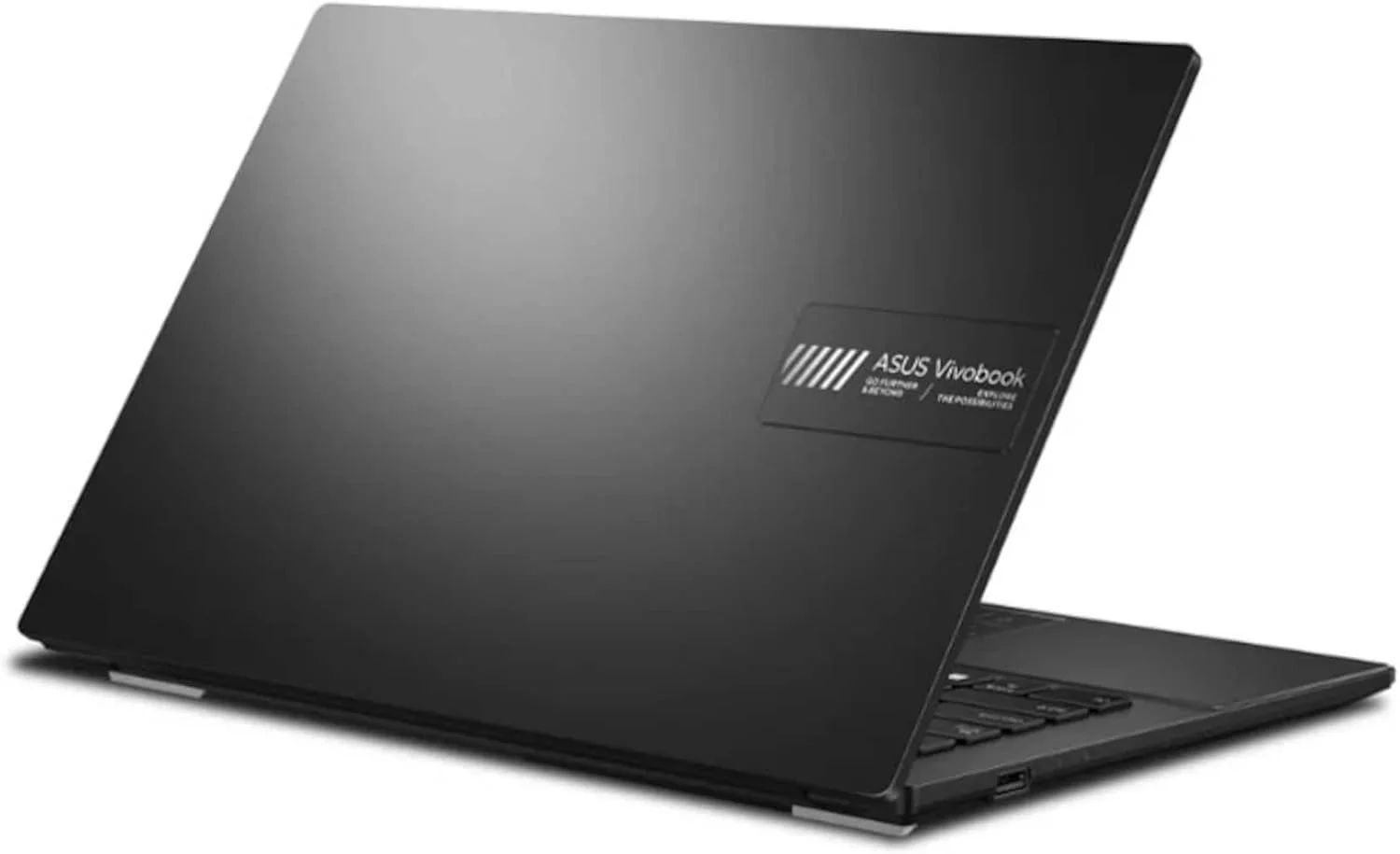 لپ تاپ ایسوس ویووبوک Go 14 E1404FA-TH31، پردازنده AMD Ryzen 3 7320U، رم 4 گیگابایت، حافظه SSD 128 گیگابایت، صفحه نمایش 14 اینچی FHD، ویندوز 11 Home در حالت S، مشکی ترکیبی، کیبورد انگلیسی