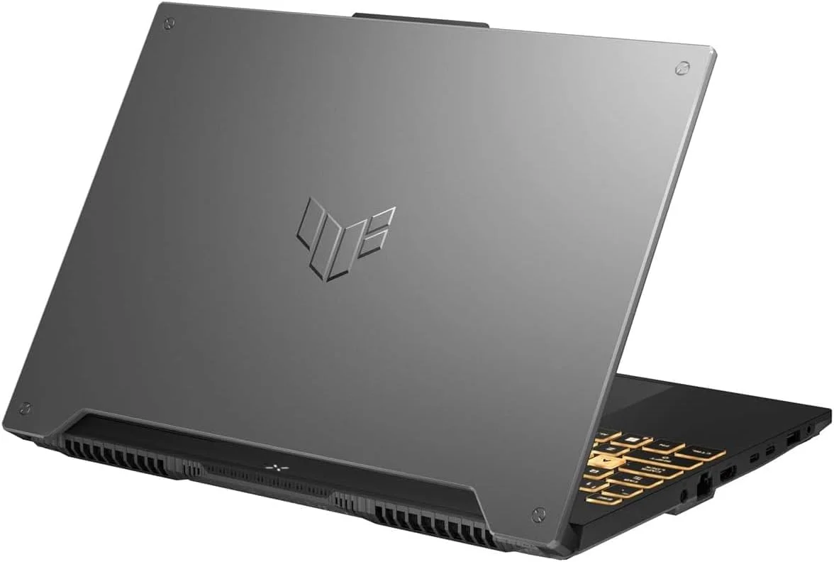 لپ تاپ ایسوس TUF Gaming A15 (2024) AMD Ryzen 5-7535HS / صفحه نمایش 15.6 اینچ FHD 144Hz / 1 ترابایت SSD / 32 گیگابایت رم / 4 گیگابایت گرافیک NVIDIA GeForce RTX 3050 / ویندوز 11 کیبورد انگلیسی / مشکی گرافیتی