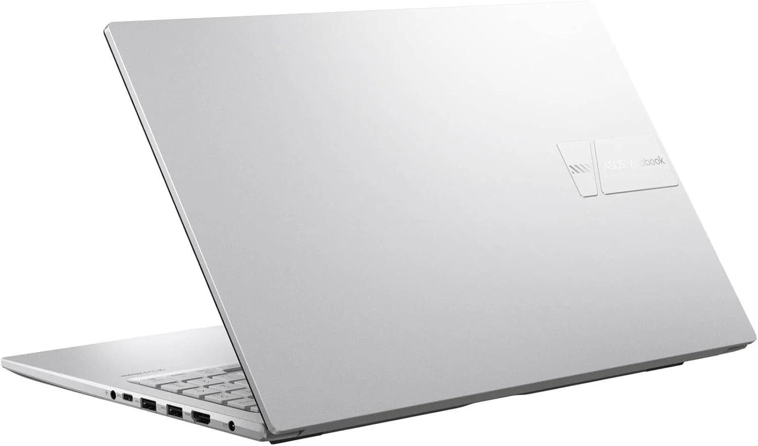 لپ تاپ ASUS Vivobook 15 X1504VA، صفحه نمایش 15.6 اینچی FHD 60 هرتز، پردازنده Intel Core i3-1315U، رم 8 گیگابایتی، SSD 512 گیگابایتی، گرافیک Intel UHD، صفحه کلید انگلیسی/عربی، ویندوز 11، نقره ای خنک