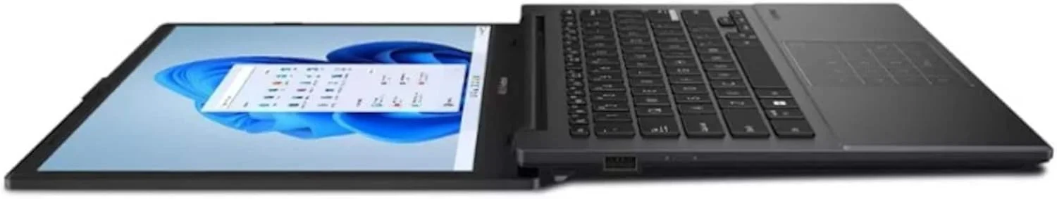 لپ تاپ ایسوس ویووبوک Go 14 E1404FA-TH31، پردازنده AMD Ryzen 3 7320U، رم 4 گیگابایت، حافظه SSD 128 گیگابایت، صفحه نمایش 14 اینچی FHD، ویندوز 11 Home در حالت S، مشکی ترکیبی، کیبورد انگلیسی