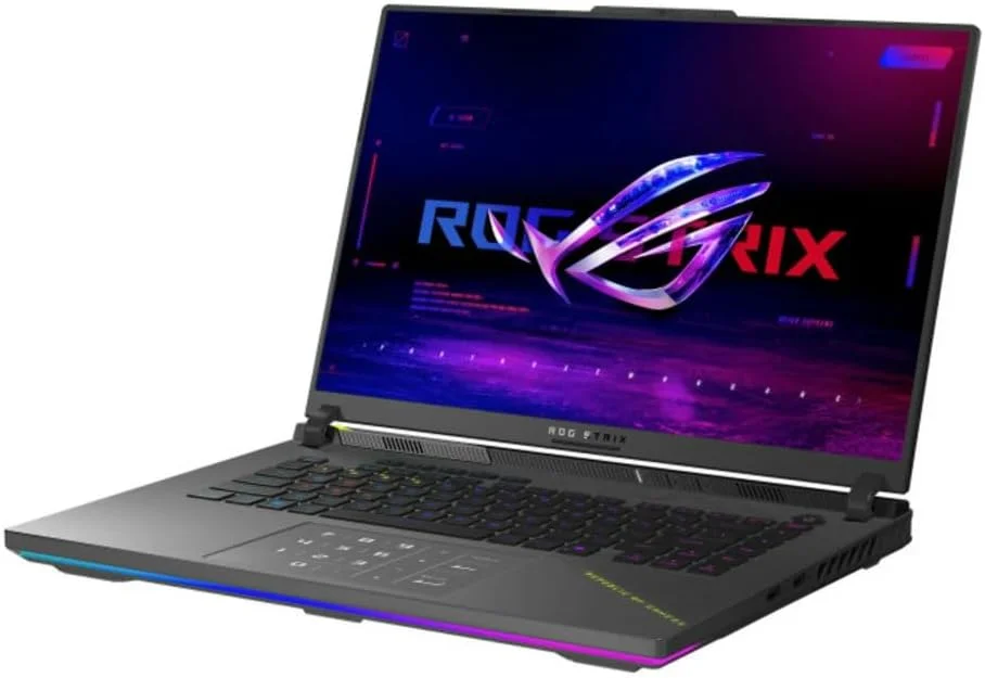 ایسوس ROG STRIX G16 G614PR، 16 اینچ 2.5K WUXGA، AMD Ryzen 9 8940HX، رم 16 گیگابایت DDR5، NVIDIA GeForce RTX 5070 Ti 12GB GDDR7، 1 ترابایت SSD، ویندوز 11 هوم، Wi-Fi 6E، BT 5.3، کیبورد با نور پس زمینه RGB