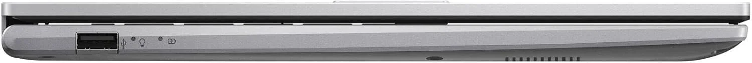 لپ تاپ ASUS Vivobook 15 X1504VA، صفحه نمایش 15.6 اینچی FHD 60 هرتز، پردازنده Intel Core i3-1315U، رم 8 گیگابایتی، SSD 512 گیگابایتی، گرافیک Intel UHD، صفحه کلید انگلیسی/عربی، ویندوز 11، نقره ای خنک