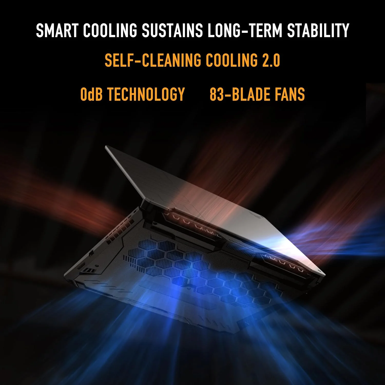 لپ تاپ گیمینگ ایسوس TUF Gaming A15 FA506NCR-HN044W AMD R7-7435HS/16GB RAM/512GB SSD/NVIDIA GeForce RTX 3050 4GB/15.6 FHD(1920x1080) 144Hz/Windows11 Home/1-Zone RGB/Eng-Arb Keyboard - Graphite Black