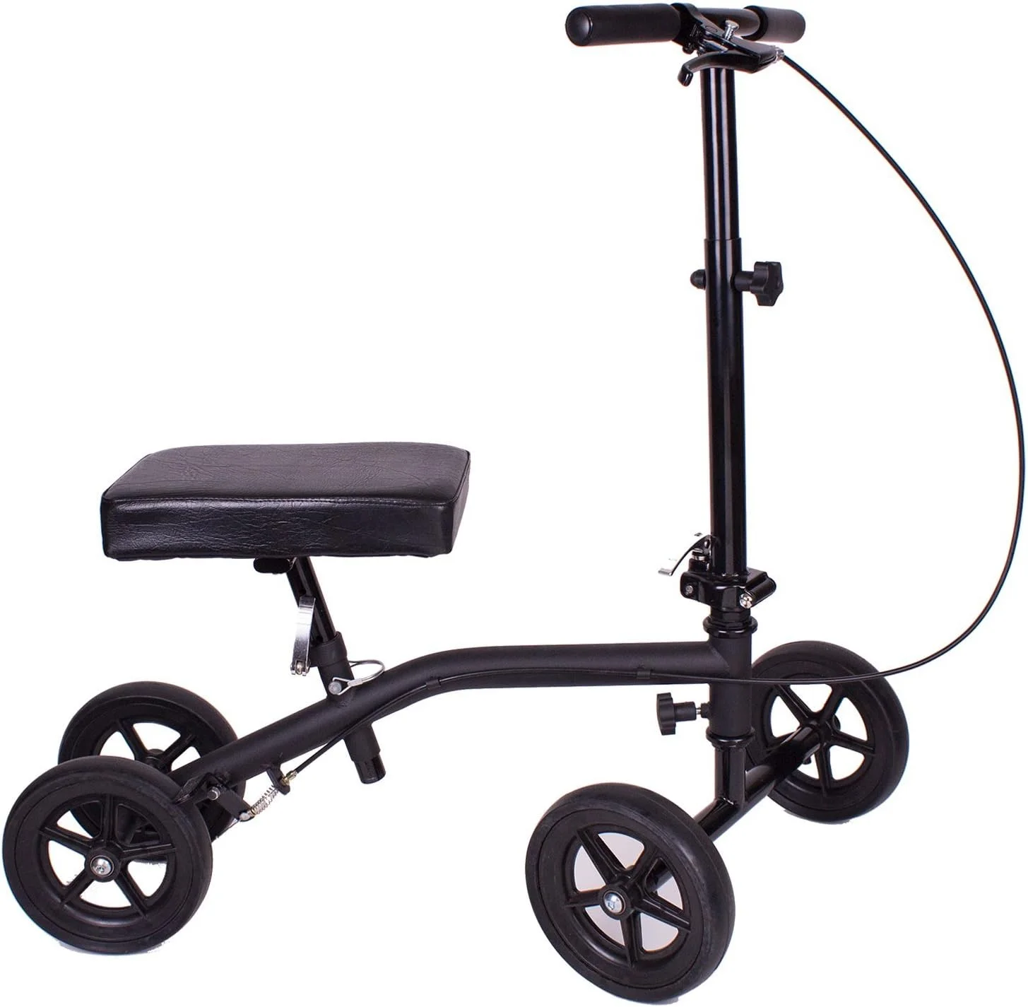 اسکوتر زانو چرخ دار اقتصادی Carex با پد راحت - اسکوتر زانویی فرمان پذیر برای آسیب های پا با ترمز دستی - جایگزین عصا اسکوتر زانو چرخ دار اقتصادی Carex با پد راحت - اسکوتر زانویی فرمان پذیر برای آسیب های پا با ترمز دستی - جایگزین عصا