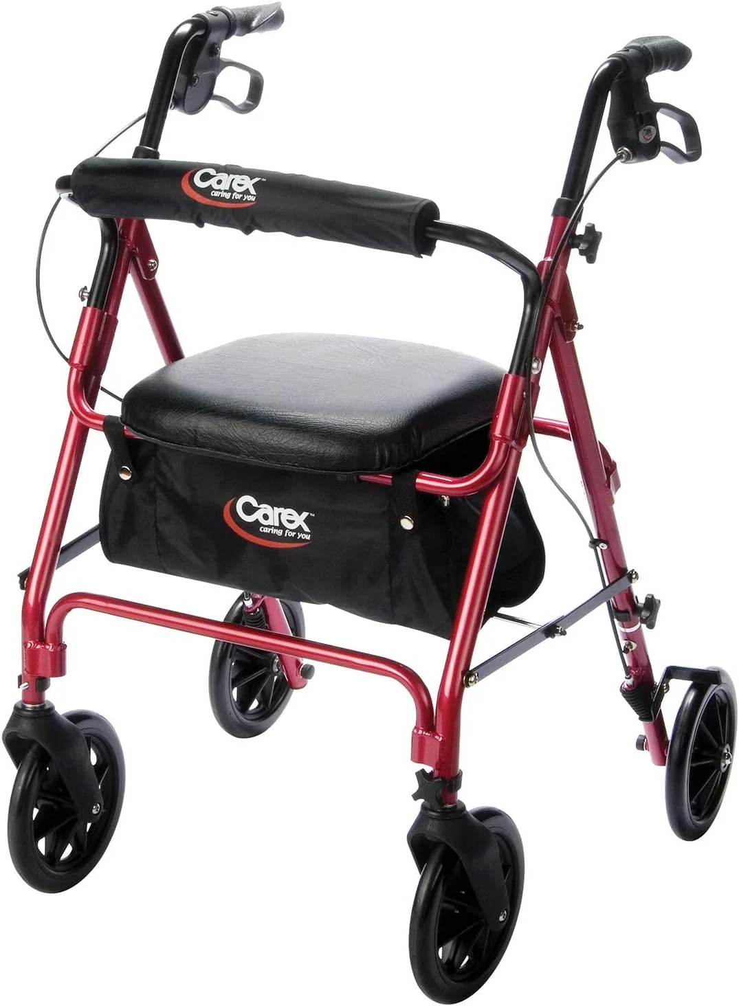 واکر رولیتور Carex با صندلی - واکر بزرگسالان با قابلیت تنظیم ارتفاع با صندلی و چرخ، تحمل وزن تا 113 کیلوگرم، 1 عدد (بسته 1 عددی) واکر رولیتور Carex با صندلی - واکر بزرگسالان با قابلیت تنظیم ارتفاع با صندلی و چرخ، تحمل وزن تا 113 کیلوگرم، 1 عدد (بسته 1 عددی)
