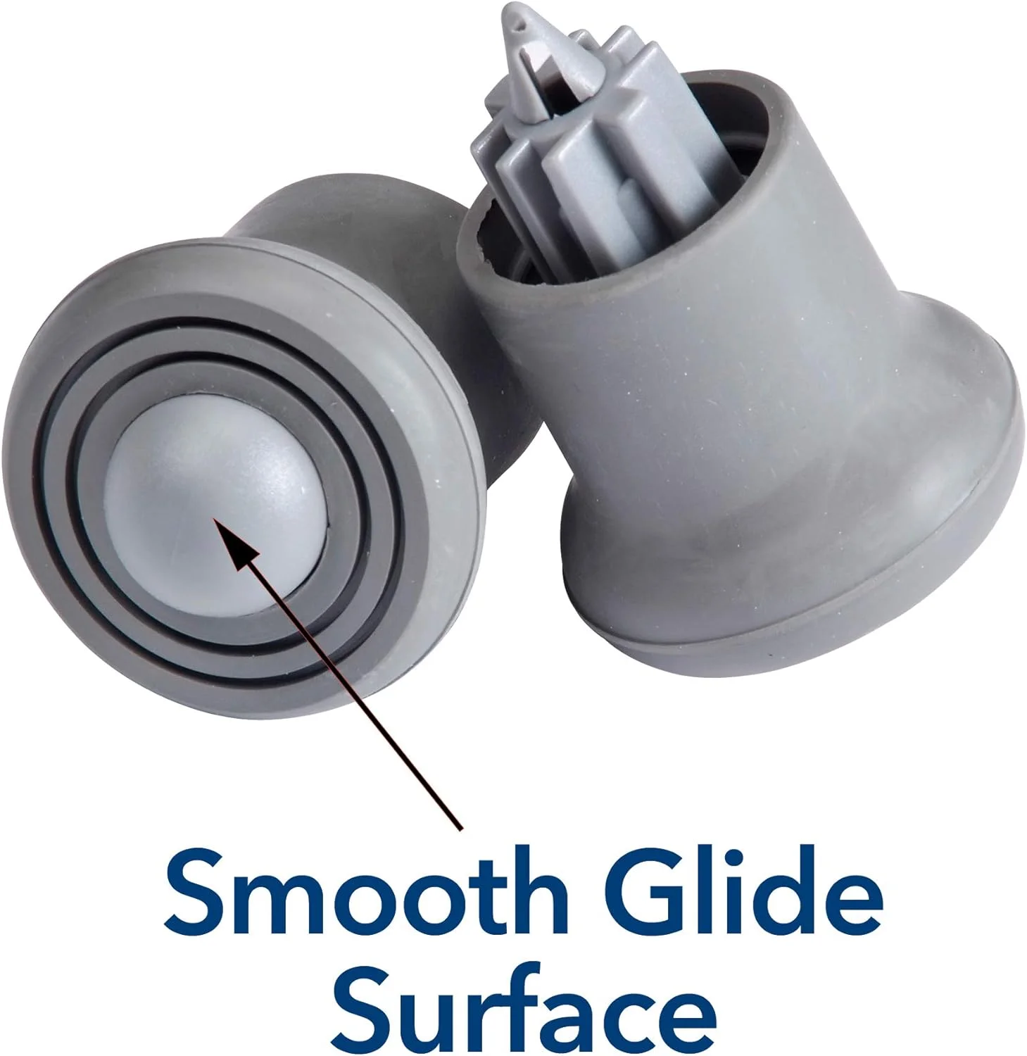 لغزنده های خودکار واکر Carex Walker، لغزنده های غلتکی واکر برای پایه های عقب واکر چرخ دار جلو، مناسب برای اکثر واکرها، ترمزهای خودکار برای ایمنی و ثبات بیشتر