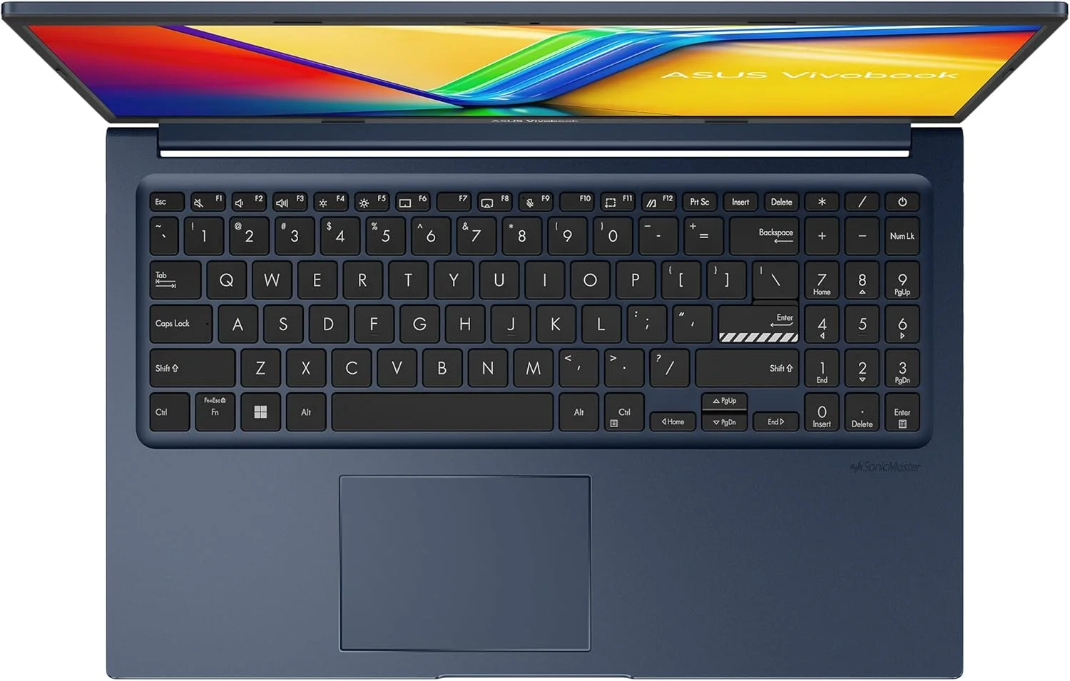 لپ تاپ ASUS Vivobook 15 | صفحه نمایش 15.6 اینچی Full HD 16:9 IPS | پردازنده Intel i5-1335U | 16 گیگابایت رم | 512 گیگابایت SSD | کارت گرافیک Intel Iris Xe | ویندوز 11 | کیبورد QWERTZ | آبی آرام (ارتقا یافته)