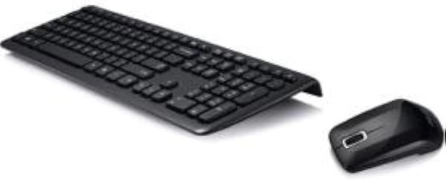 ست کیبورد و ماوس بی سیم ASUS W3000 RF 2.4 GHz با کلیدهای میانبر چند رسانه ای، طراحی باریک 1000 DPI - مشکی