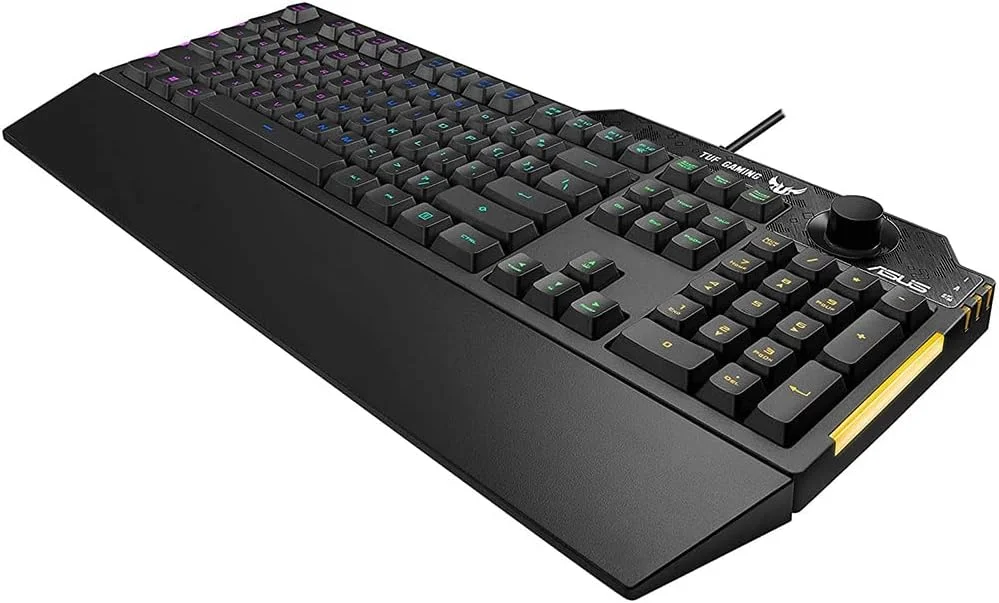 کیبورد گیمینگ ایسوس مدل TUF Gaming K1 با اتصال USB - مشکی