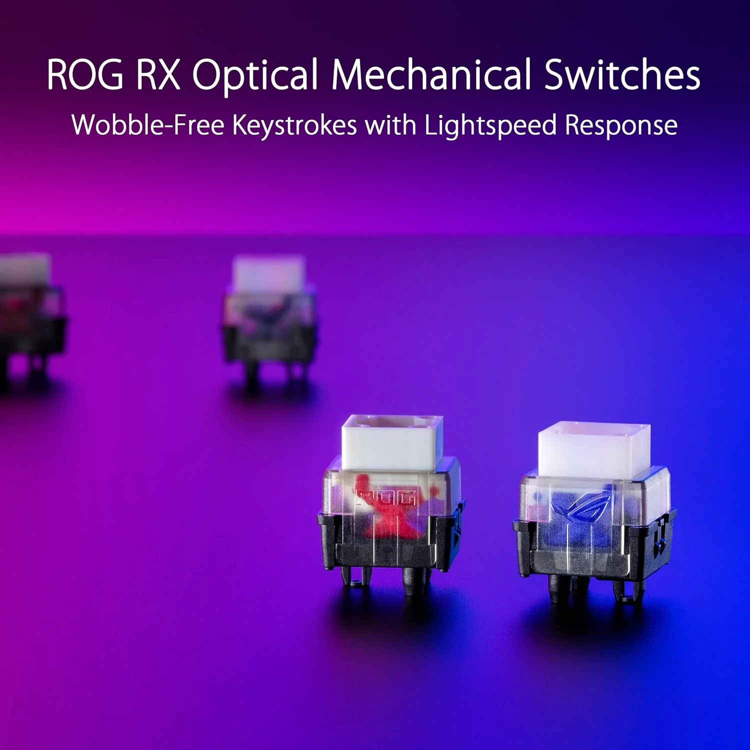 کیبورد گیمینگ 80% ایسوس ROG Strix Scope RX TKL Wireless Deluxe - اتصال سه حالته (RF 2.4 گیگاهرتز، بلوتوث، سیمی)، سوییچ‌های مکانیکی اپتیکال ROG RX Red، کلیدهای PBT، نورپردازی RGB، استراحتگاه مچ دست، مشکی
