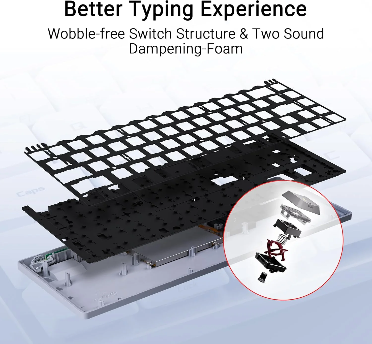 کیبورد مکانیکی بیسیم ASUS ROG Falchion RX با پروفایل پایین، سفید مهتابی - طرحبندی ایتالیایی کیبورد مکانیکی بیسیم ASUS ROG Falchion RX با پروفایل پایین، سفید مهتابی - طرحبندی ایتالیایی