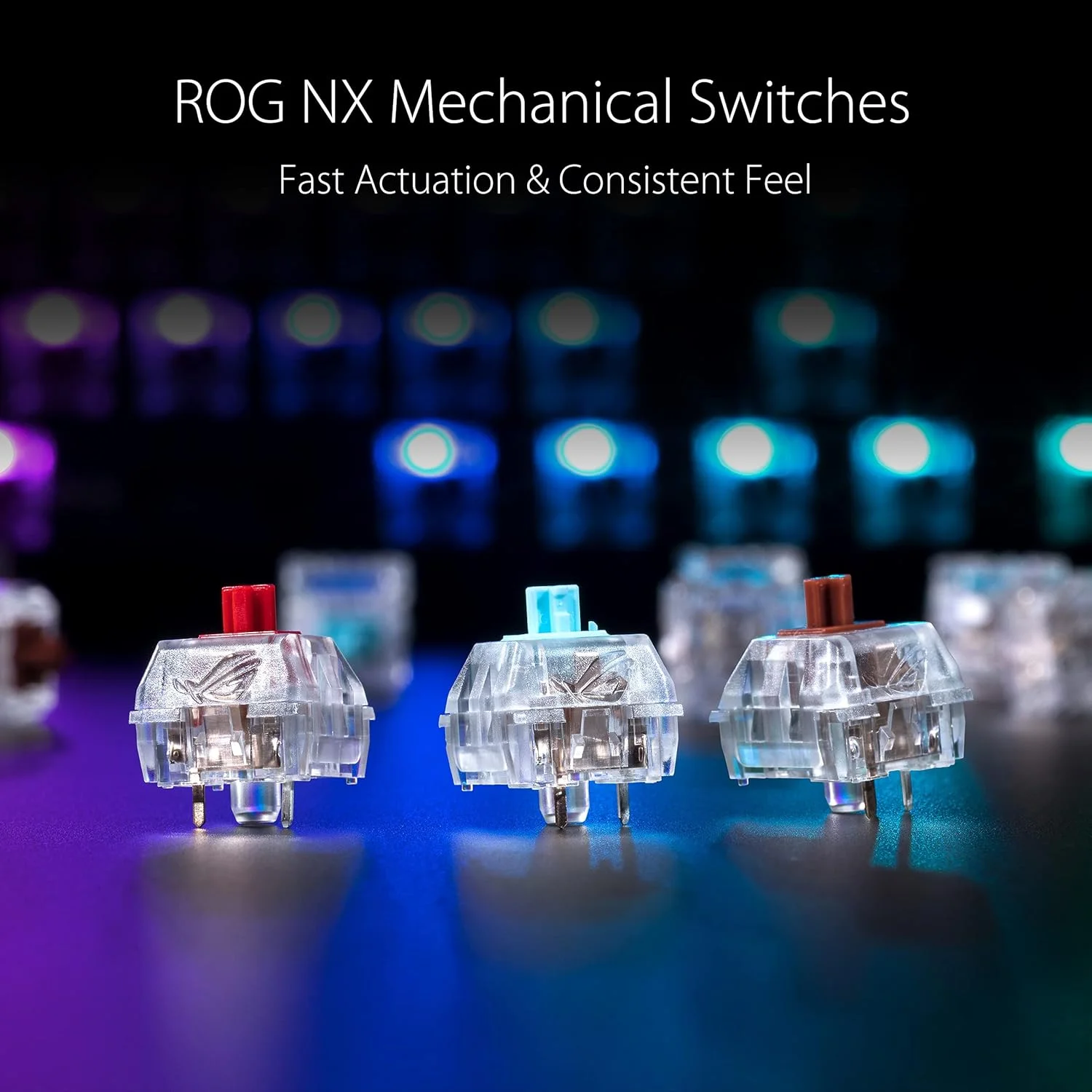 کیبورد مکانیکی گیمینگ بی سیم RGB مدل ASUS ROG Falchion NX 65% | سوییچ های کلیکی آبی ROG NX، کلیدهای PBT Doubleshot، اتصال سیمی / 2.4 گیگاهرتز، پنل لمسی، کاور کیبورد، پشتیبانی از ماکرو، مشکی/خاکستری