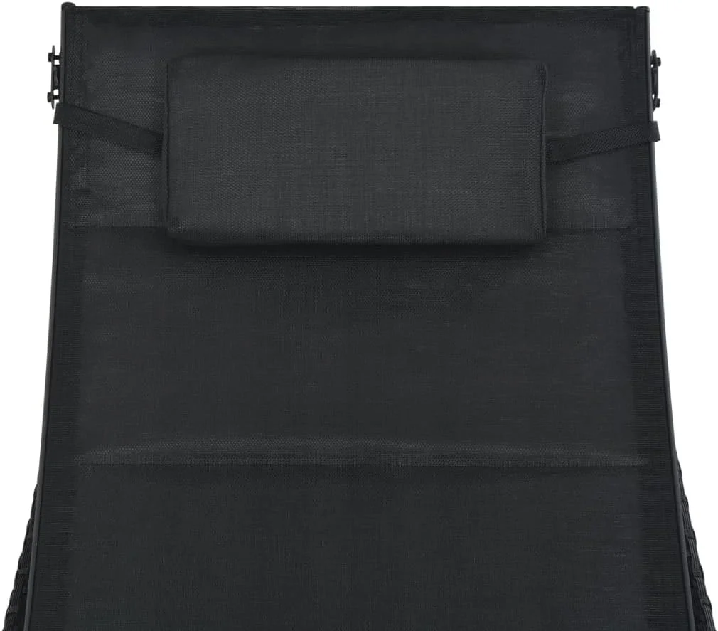 صندلی آفتابگیر رزین بافته شده vidaXL و مبلمان پاسیو باغ پارچه توری ای برای ایوان ساحلی فضای باز صندلی آفتابگیر رزین بافته شده vidaXL و مبلمان پاسیو باغ پارچه توری ای برای ایوان ساحلی فضای باز