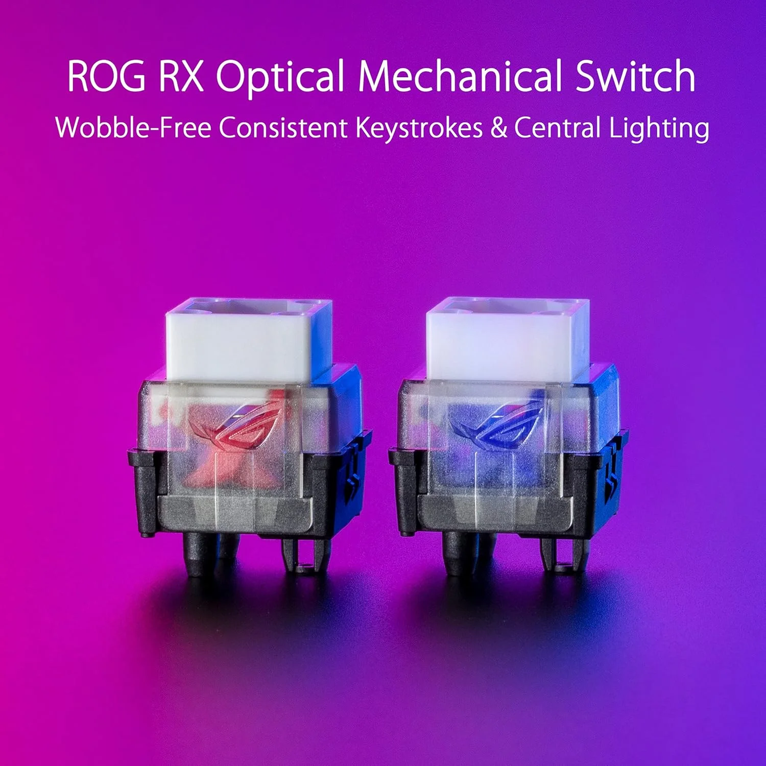 کیبورد گیمینگ مکانیکی بی سیم ماژولار Asus Rog Claymore II، نامپد جداشدنی، سوییچ های RX Red و RX Blue، Aura Sync، کنترل های رسانه ای، 2.4 گیگاهرتز، USB 2.0، MA02 - مشکی