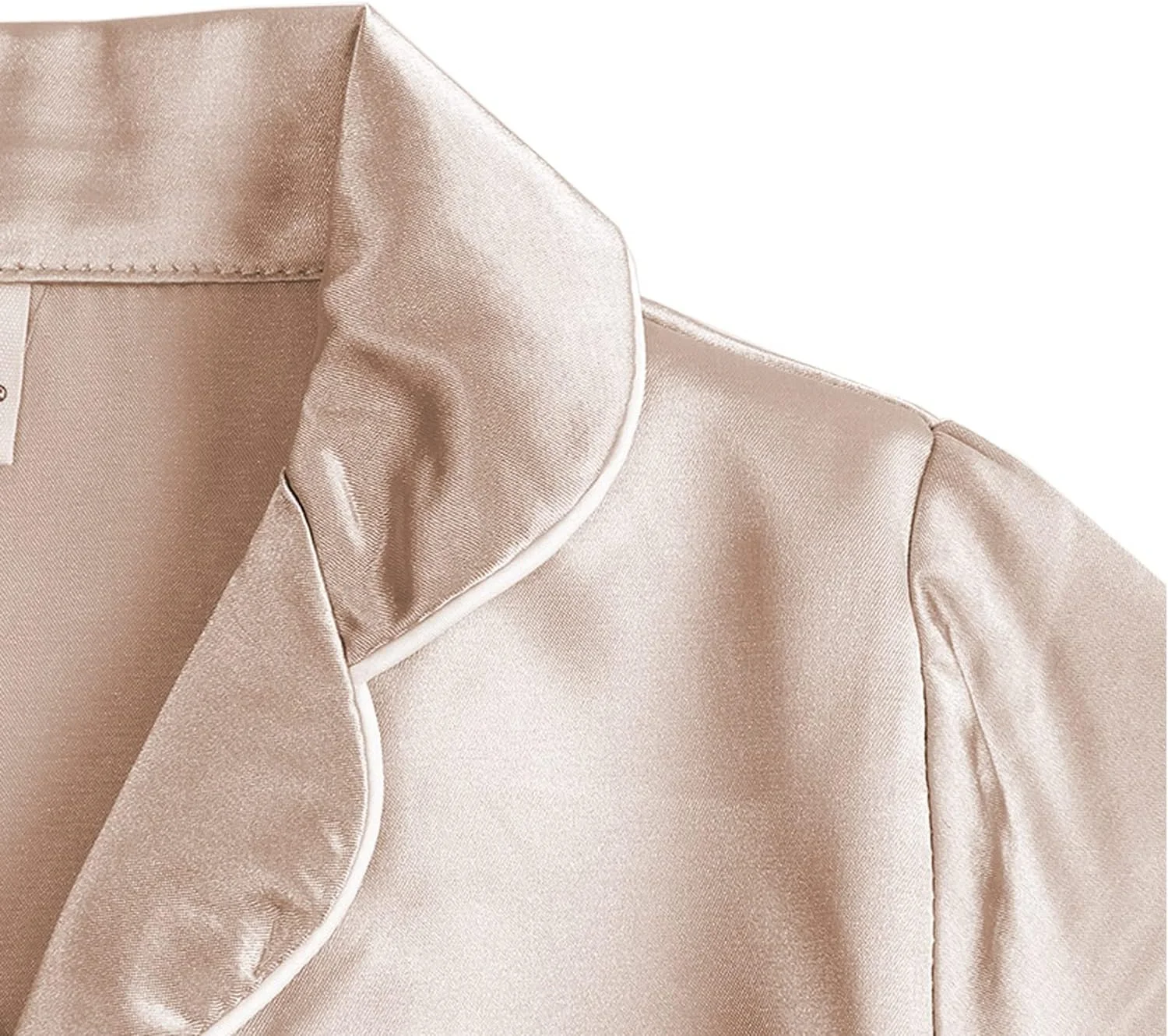 ست پیژامه ساتن بچه گانه Verve Jelly، آستین بلند و کوتاه، دکمه دار، تاپ و شلوار، لباس خواب ست پیژامه ساتن بچه گانه Verve Jelly، آستین بلند و کوتاه، دکمه دار، تاپ و شلوار، لباس خواب