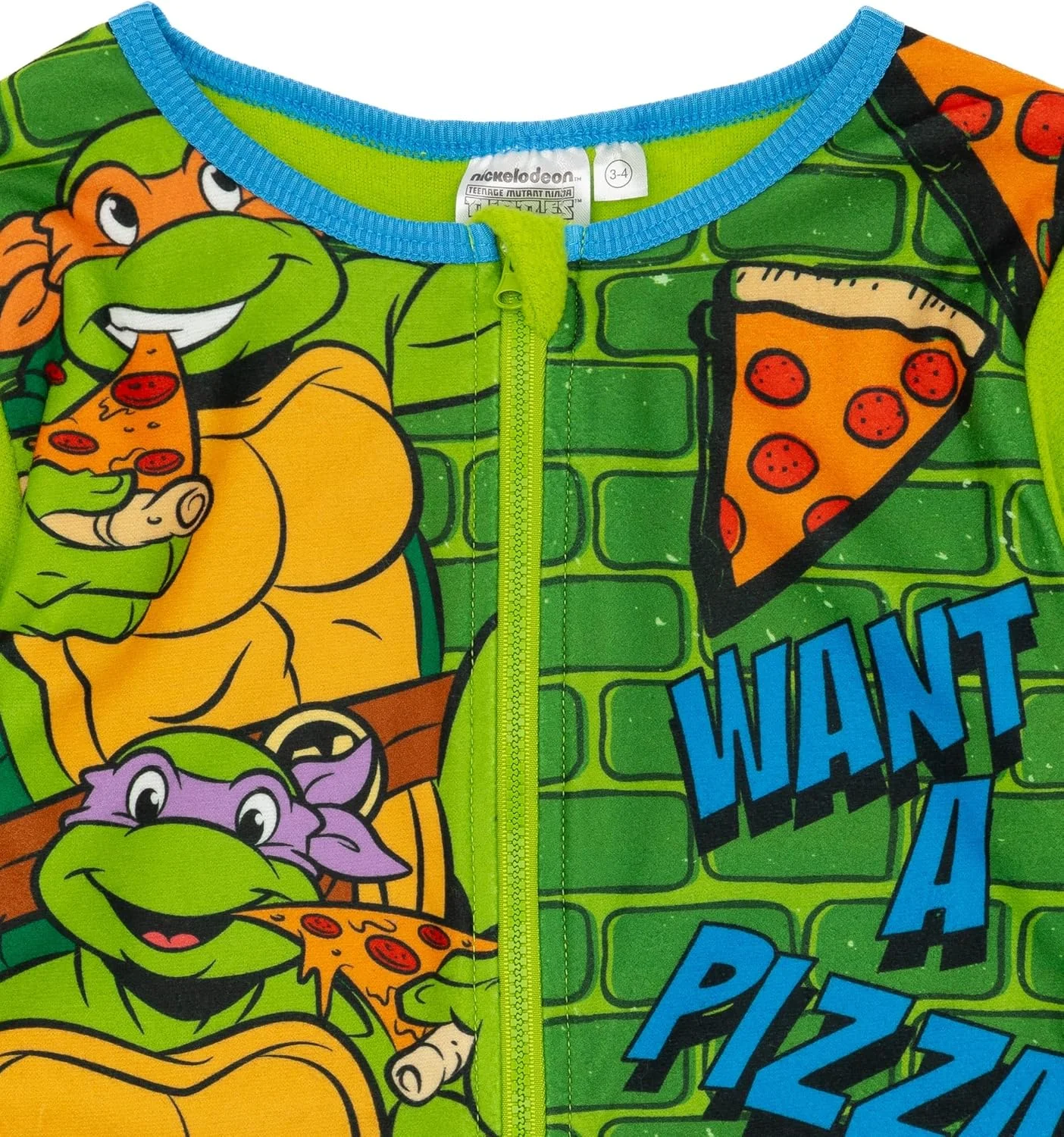 لباس خواب سرهمی شخصیت کارتونی لاک پشت های نینجا نوجوانان سبز و آبی | با این لباس خواب لاک پشت های نینجا به ماجراجویی های قهرمانانه شیرجه بزنید لباس خواب سرهمی شخصیت کارتونی لاک پشت های نینجا نوجوانان سبز و آبی | با این لباس خواب لاک پشت های نینجا به ماجراجویی های قهرمانانه شیرجه بزنید