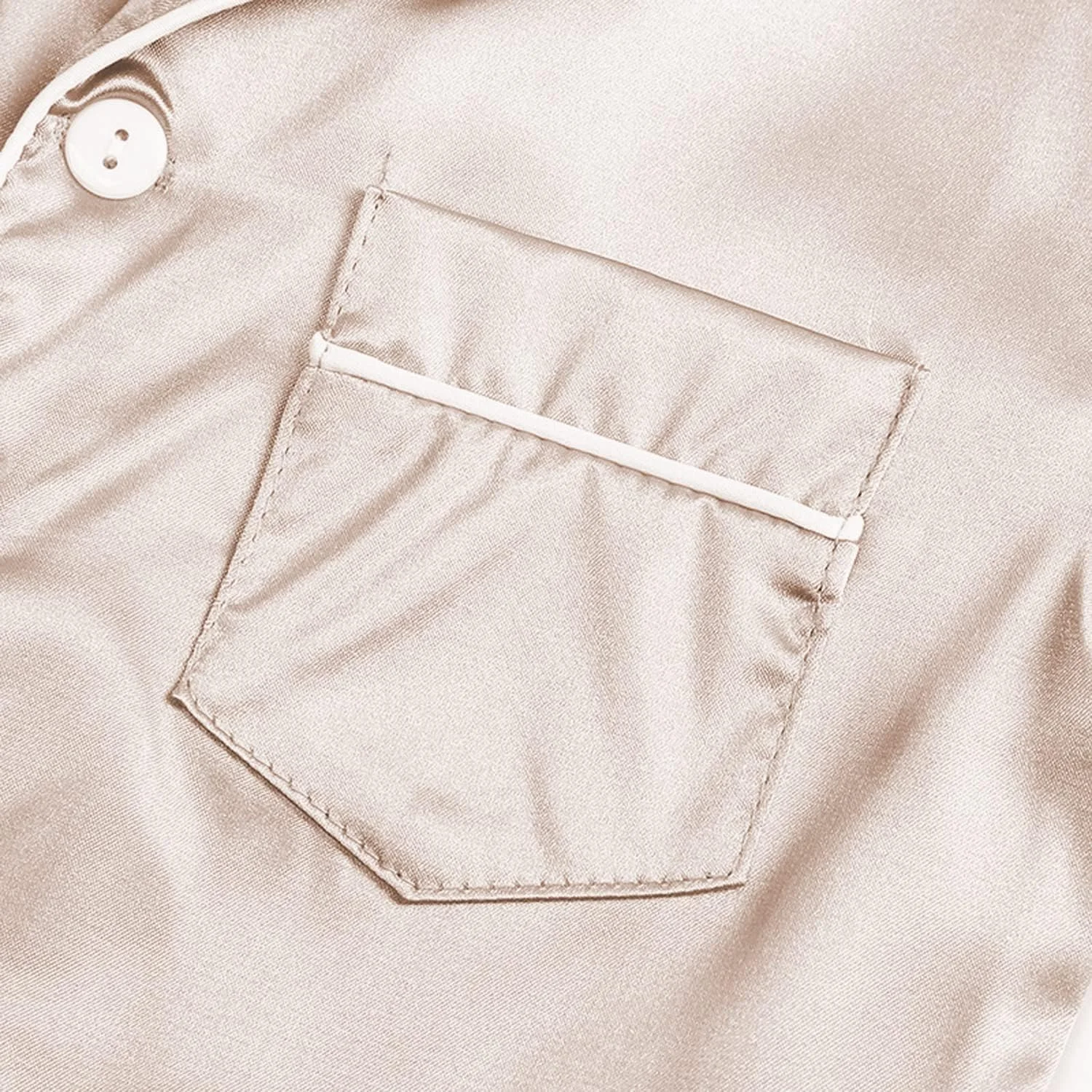 ست پیژامه ساتن بچه گانه Verve Jelly، آستین بلند و کوتاه، دکمه دار، تاپ و شلوار، لباس خواب ست پیژامه ساتن بچه گانه Verve Jelly، آستین بلند و کوتاه، دکمه دار، تاپ و شلوار، لباس خواب