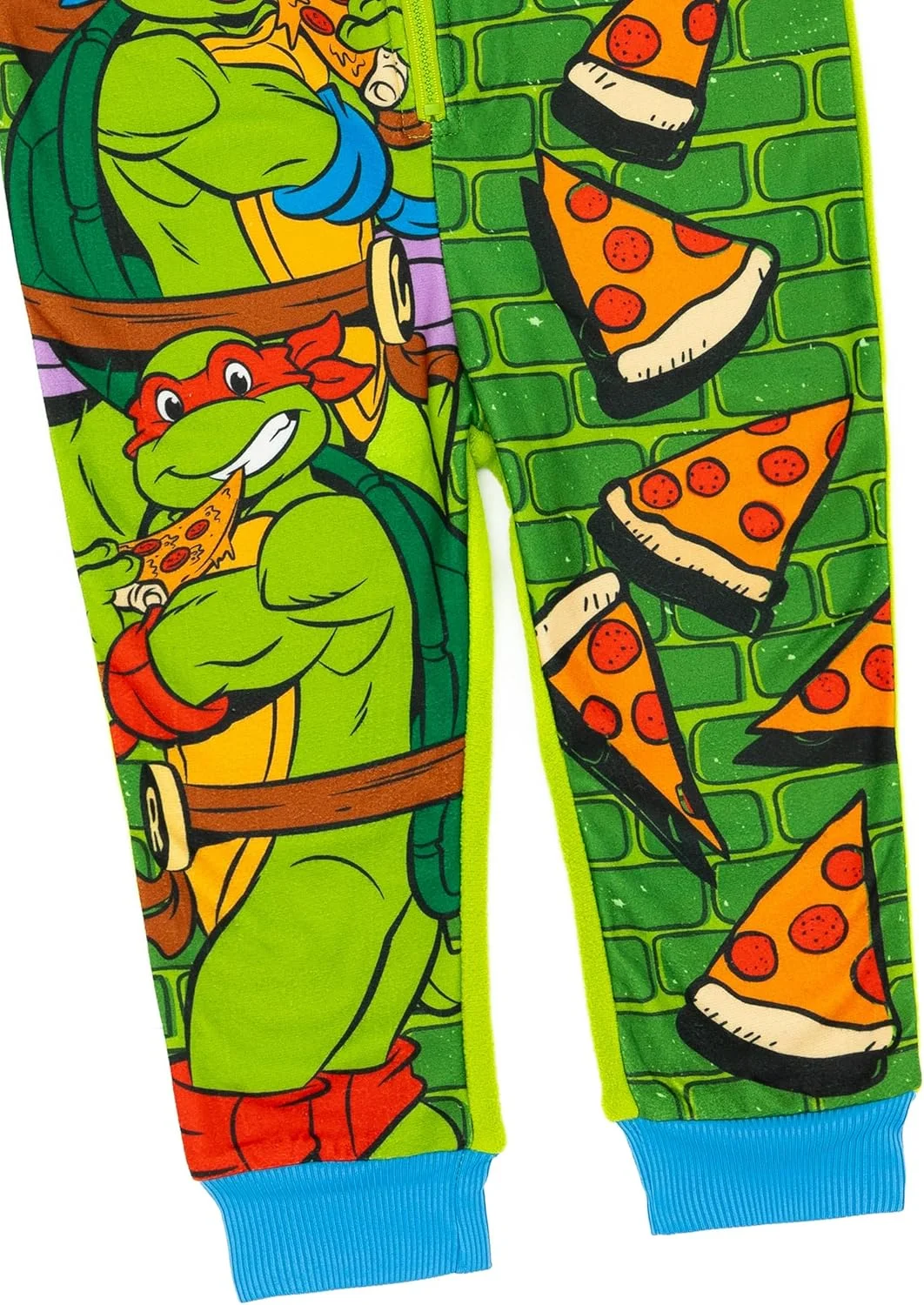 لباس خواب سرهمی شخصیت کارتونی لاک پشت های نینجا نوجوانان سبز و آبی | با این لباس خواب لاک پشت های نینجا به ماجراجویی های قهرمانانه شیرجه بزنید لباس خواب سرهمی شخصیت کارتونی لاک پشت های نینجا نوجوانان سبز و آبی | با این لباس خواب لاک پشت های نینجا به ماجراجویی های قهرمانانه شیرجه بزنید