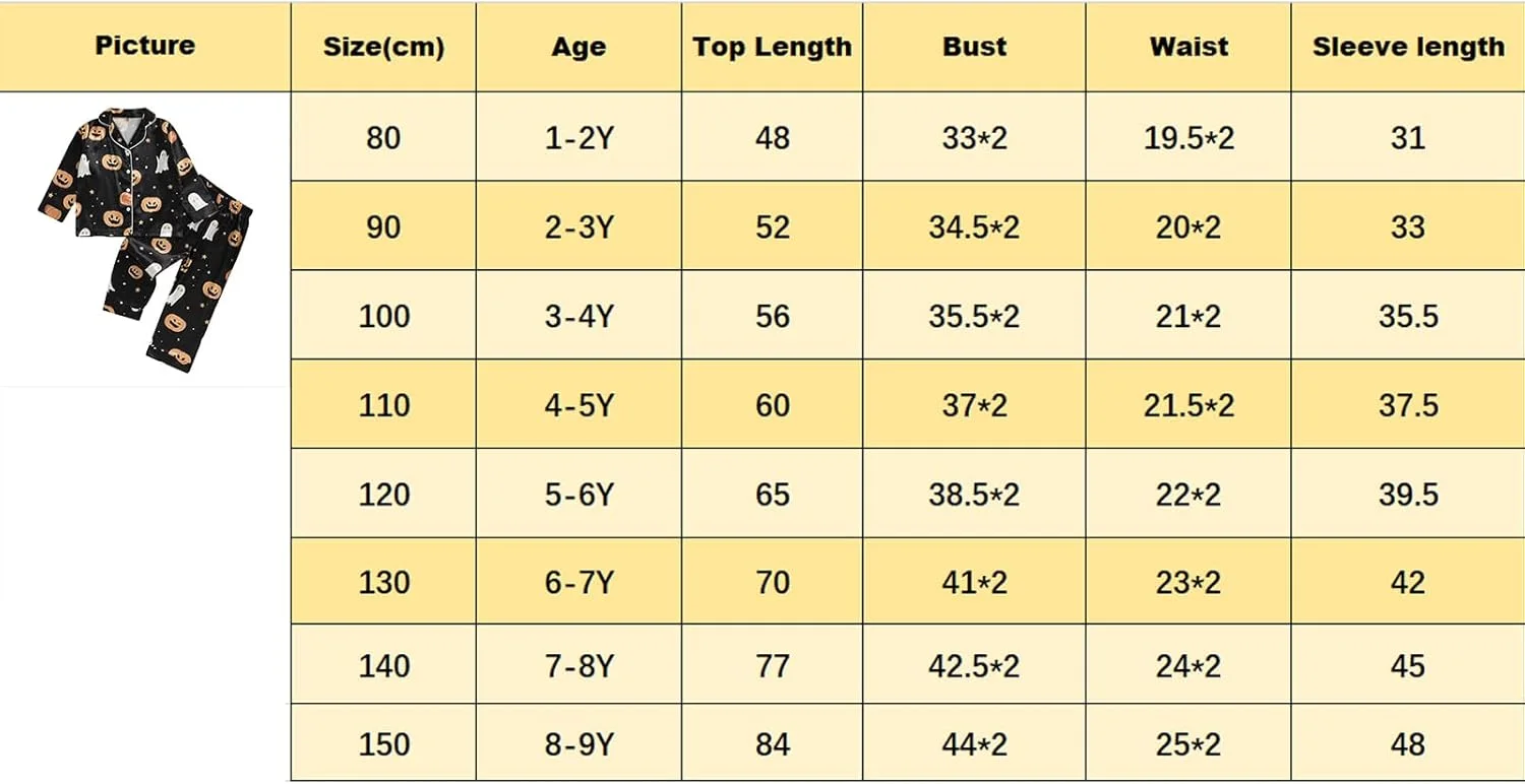 ست لباس خواب هالووین Vioyavo 2 تکه برای پسران بچه، طرح روح و کدو تنبل، آستین بلند، پیراهن دکمه دار یقه دار، شلوار بلند، لباس خواب ست لباس خواب هالووین Vioyavo 2 تکه برای پسران بچه، طرح روح و کدو تنبل، آستین بلند، پیراهن دکمه دار یقه دار، شلوار بلند، لباس خواب
