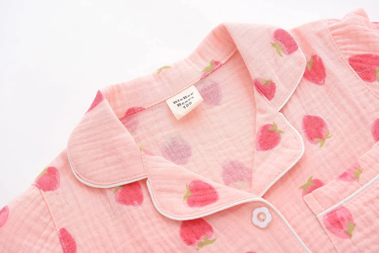 ست پیژامه دخترانه و پسرانه آستین بلند ACESTAR، لباس خواب دو تکه پنبه ای مناسب کودکان (سایز 3T-7T)