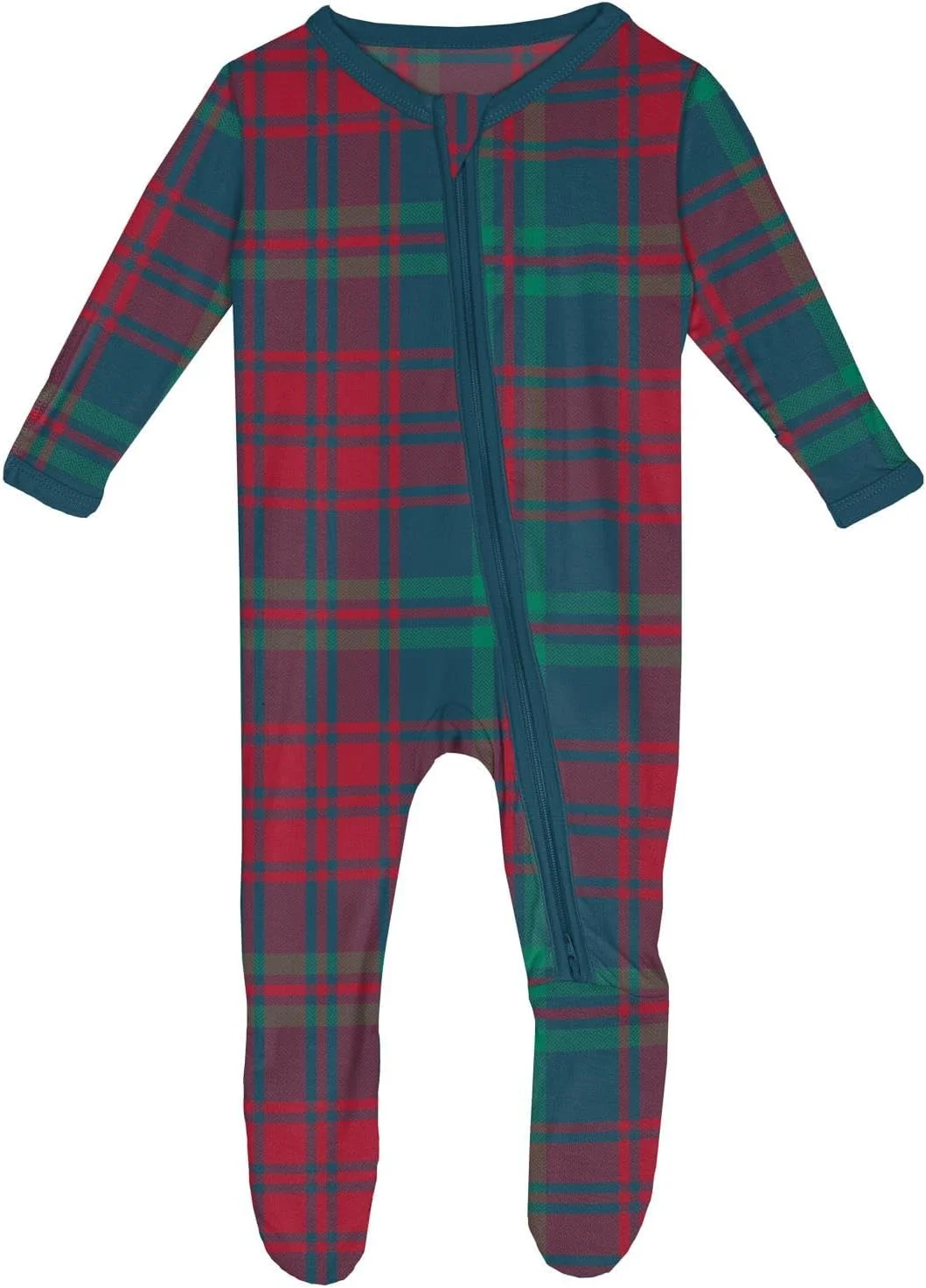 لباس خواب یکسره نوزادی طرح‌دار کیکی پنتس با زیپ دو طرفه (نوزاد)