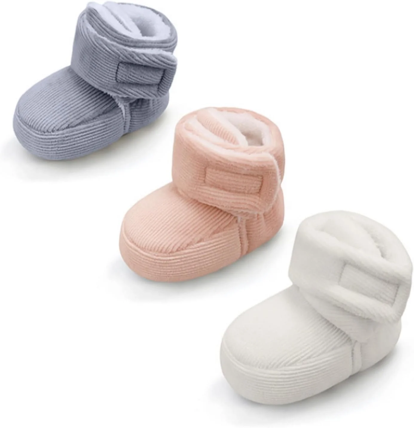 جوراب پاپوش نوزادی پسرانه دخترانه AKINGIO، ضد لغزش، نرم، جوراب چکمه ای، کفش های تخت نوزاد، اولین کفش های راه رفتن، صورتی 12 سانتی متر جوراب پاپوش نوزادی پسرانه دخترانه AKINGIO، ضد لغزش، نرم، جوراب چکمه ای، کفش های تخت نوزاد، اولین کفش های راه رفتن، صورتی 12 سانتی متر