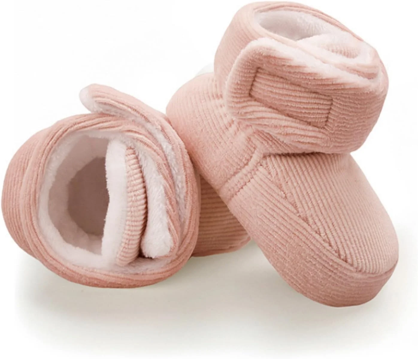 جوراب پاپوش نوزادی پسرانه دخترانه AKINGIO، ضد لغزش، نرم، جوراب چکمه ای، کفش های تخت نوزاد، اولین کفش های راه رفتن، صورتی 12 سانتی متر جوراب پاپوش نوزادی پسرانه دخترانه AKINGIO، ضد لغزش، نرم، جوراب چکمه ای، کفش های تخت نوزاد، اولین کفش های راه رفتن، صورتی 12 سانتی متر