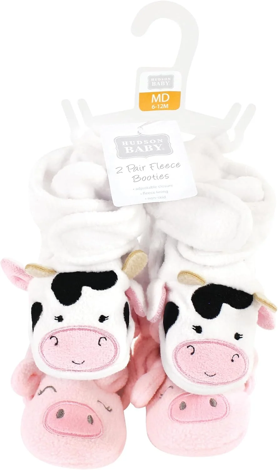 پاپوش پشمی نوزاد هادسون بیبی مدل Bunny Bear، 0-6 ماه