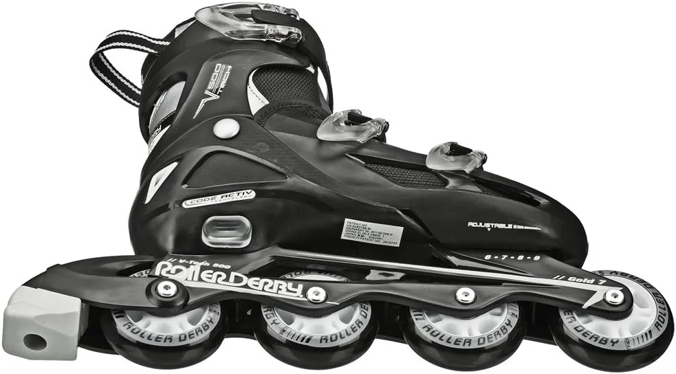 اسکیت های اینلاین Roller Derby Vtech/Cobra با سایز قابل تنظیم برای کودکان، نوجوانان و بزرگسالان اسکیت های اینلاین Roller Derby Vtech/Cobra با سایز قابل تنظیم برای کودکان، نوجوانان و بزرگسالان
