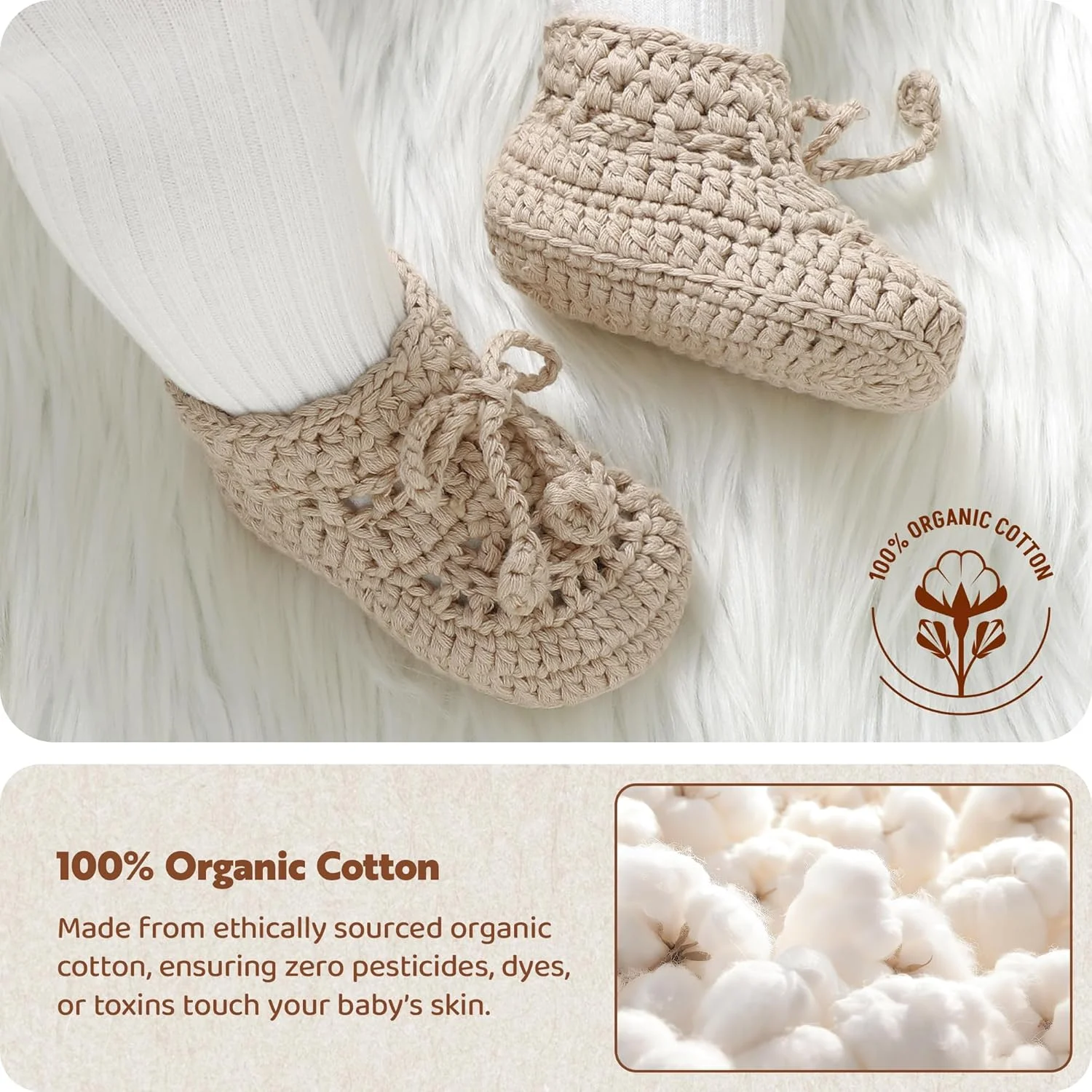 کفش بوت نوزادی Hadetoto مدل 2686-booties کفش بوت نوزادی Hadetoto مدل 2686-booties