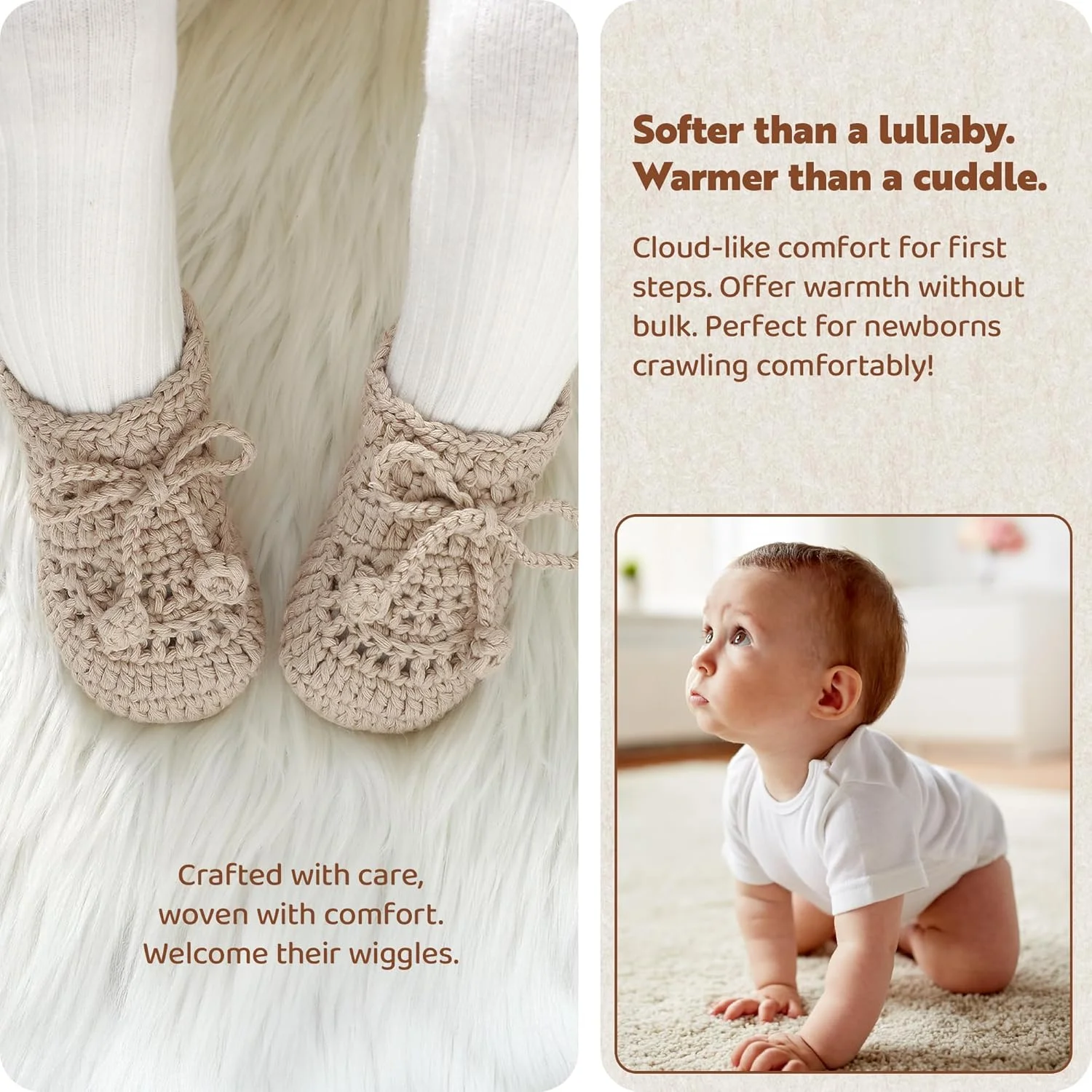 کفش بوت نوزادی Hadetoto مدل 2686-booties کفش بوت نوزادی Hadetoto مدل 2686-booties
